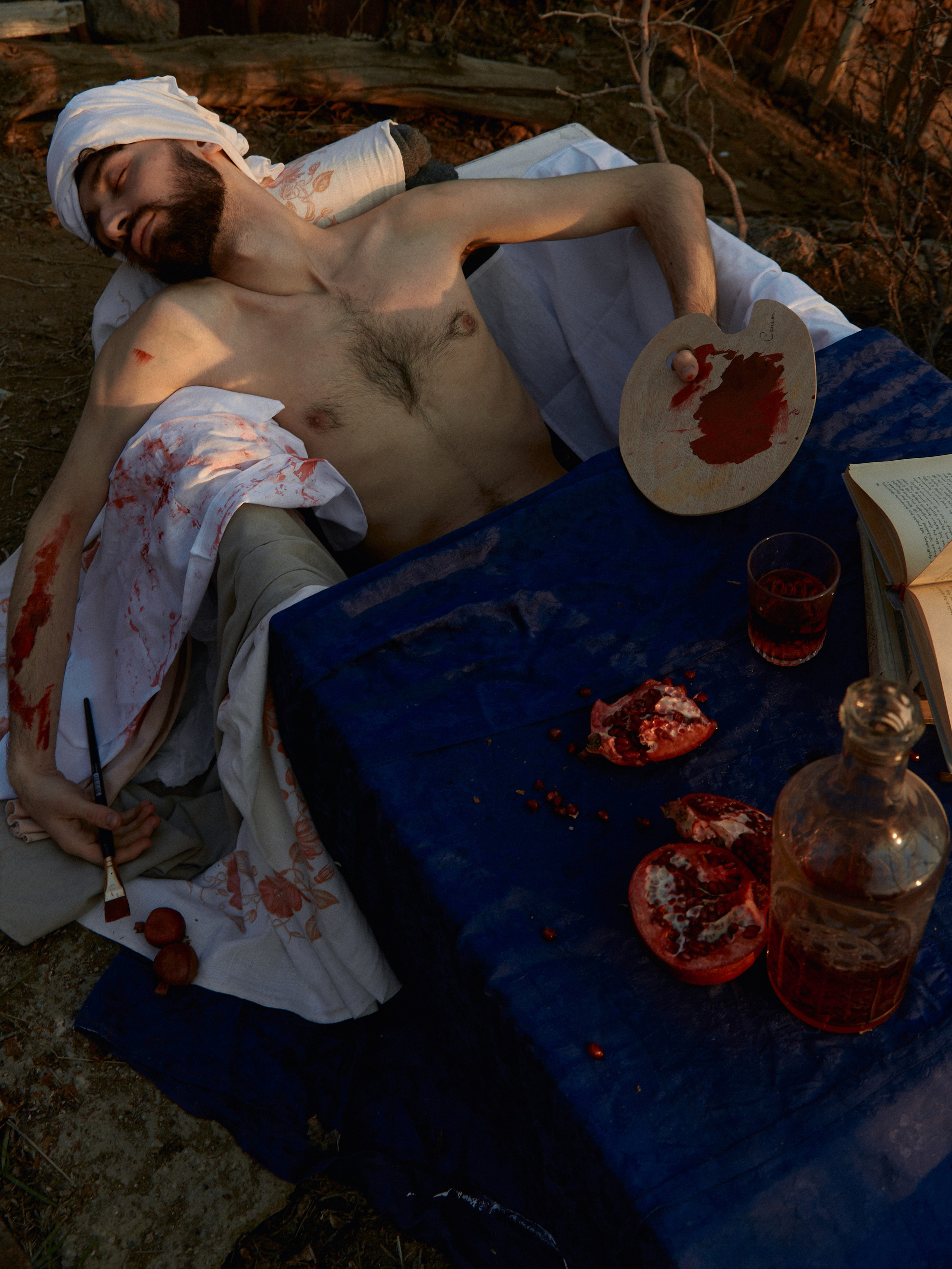 Интерпретация картины «Смерть Марата». Egor Plakhotin Photography