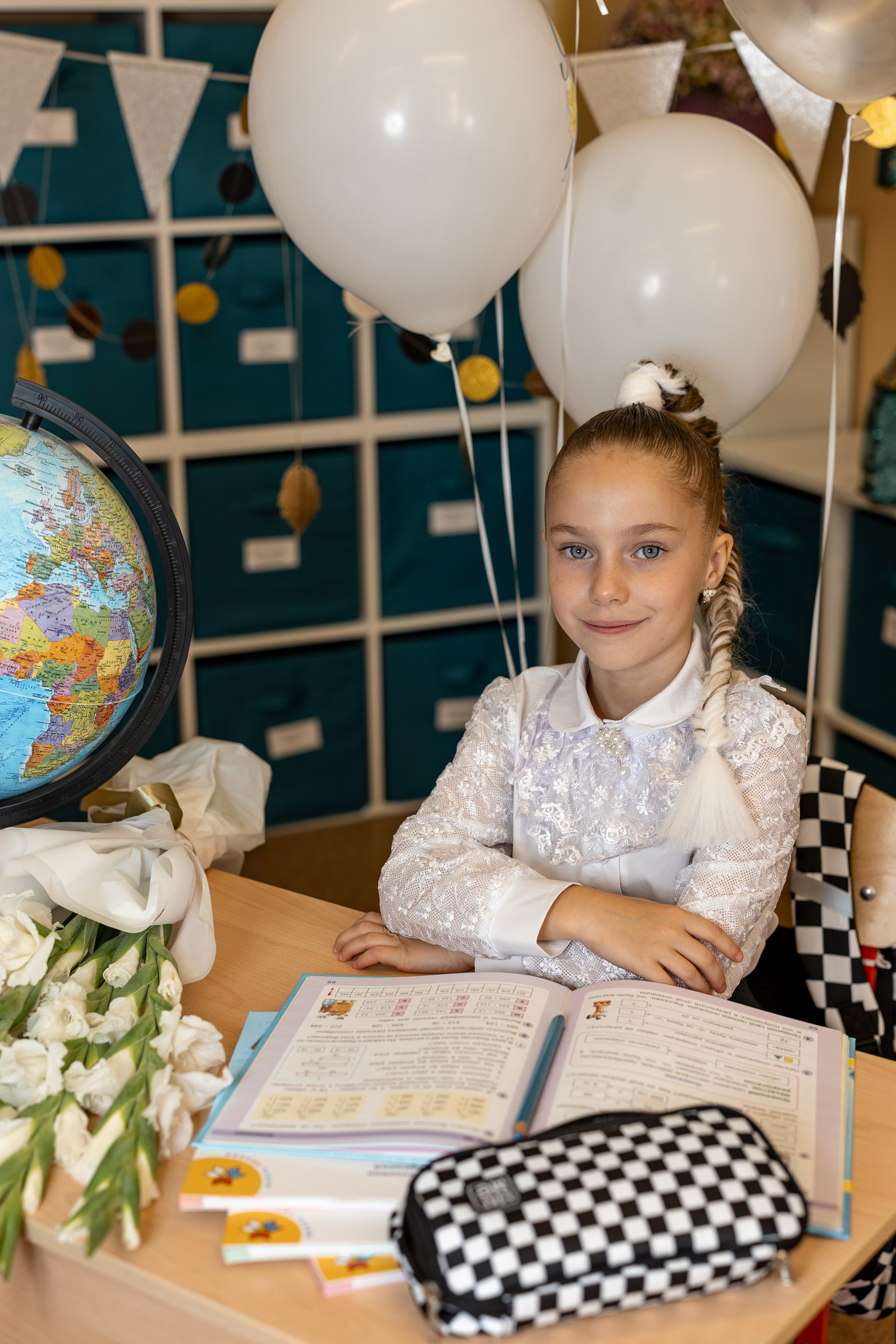 Съемка в классе с мини-фотозоной. Фотограф со студией в Долгопрудном — Ольга Рагулина
