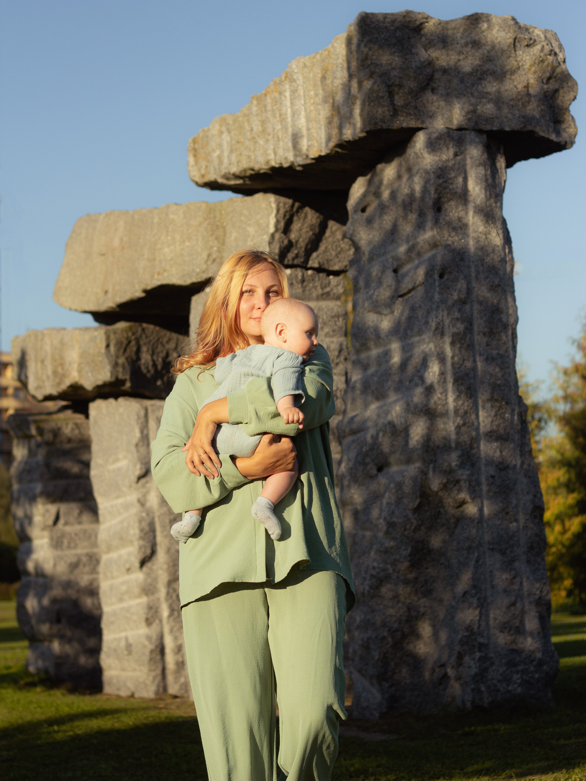 Наташа с малышом. Фотограф Великий Новгород Татьяна Чиглинцева