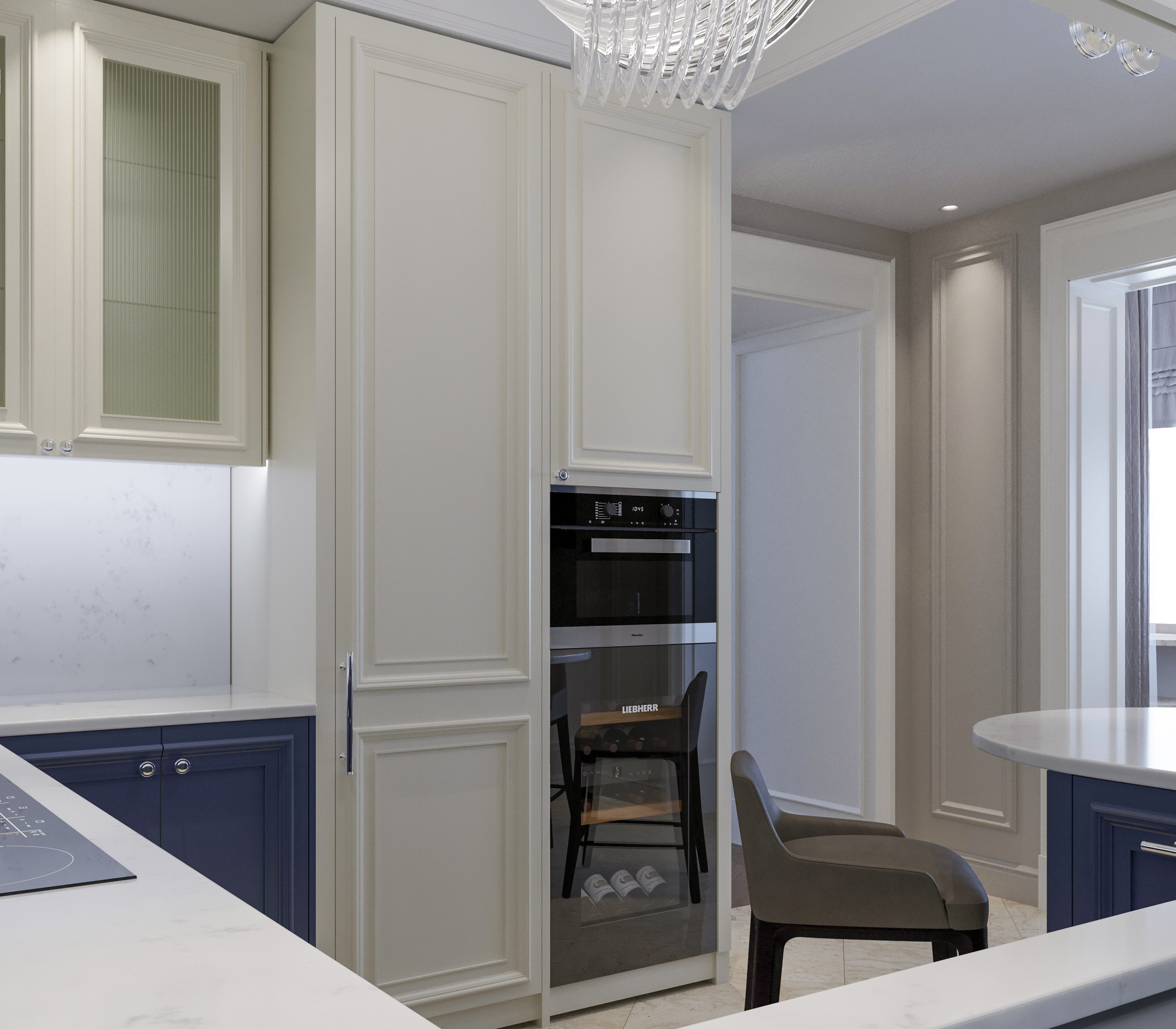 Квартира 163 кв.м в Ж.К. «Олимпия». Антон Пичкур — архитектор