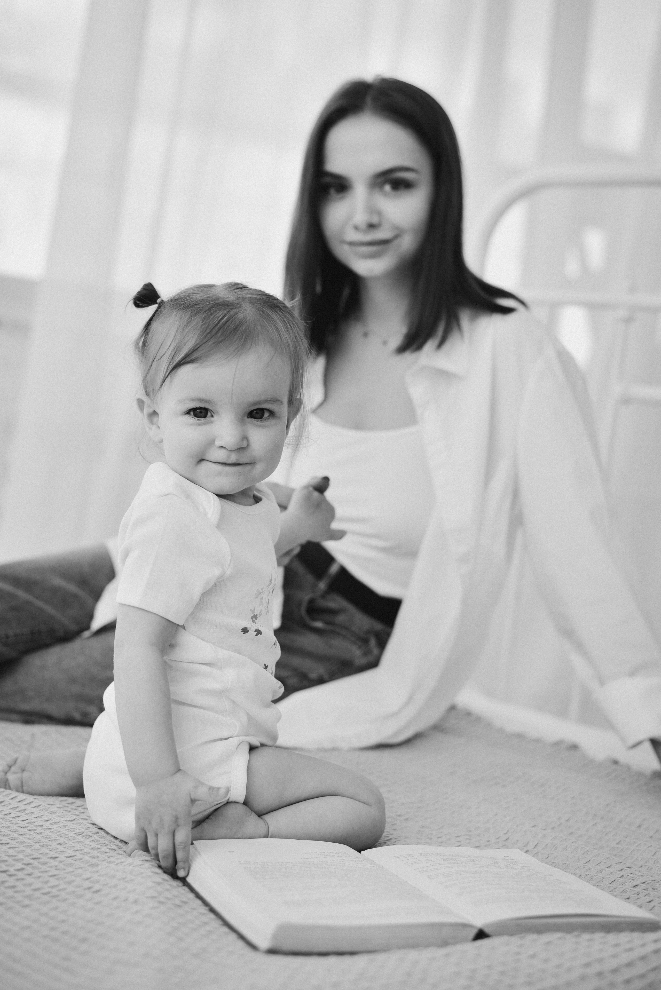 мама и дочка