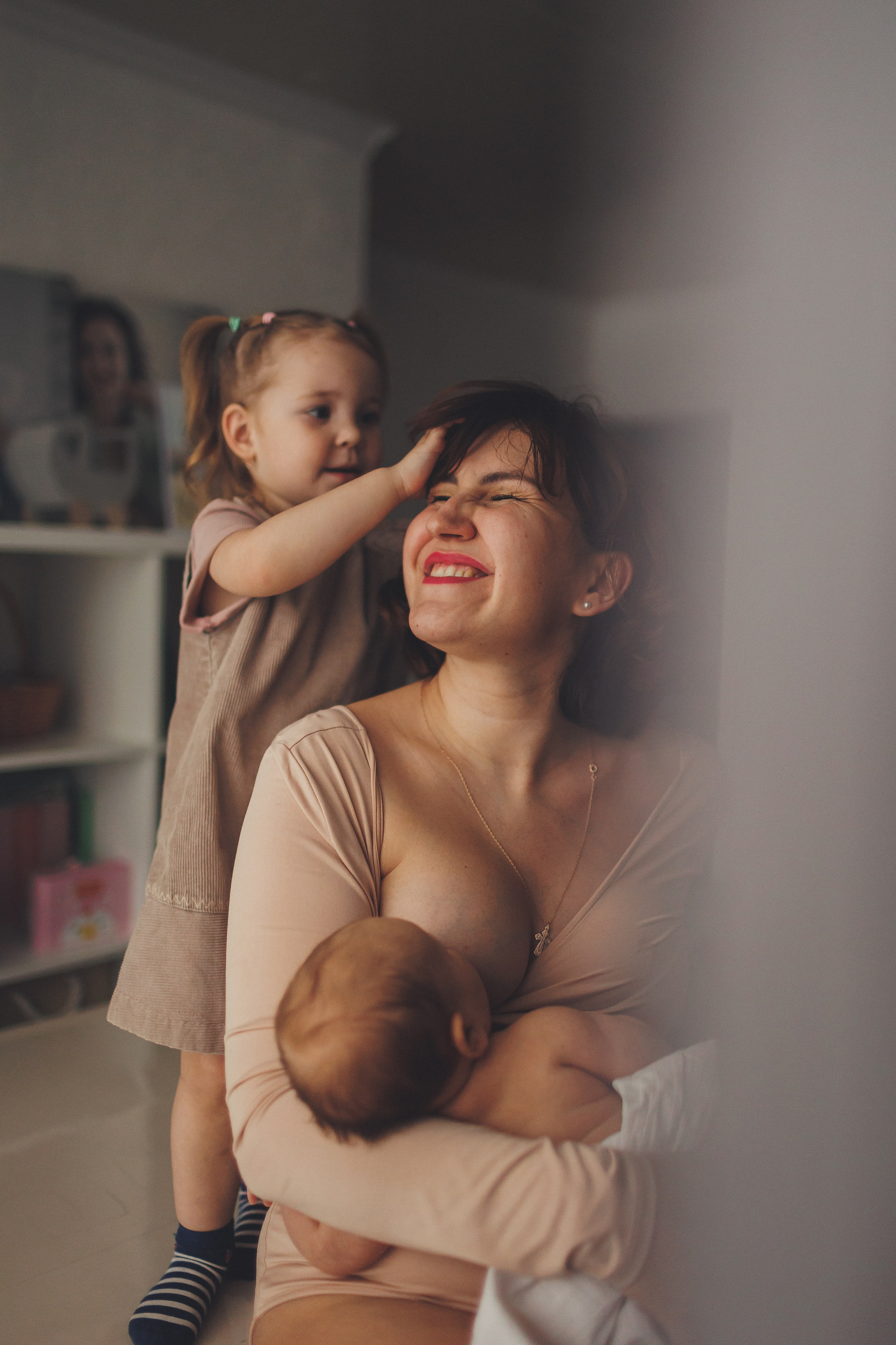 СЕМЕЙНАЯ / Максим, Люда, Соня и Макар. Фотограф Лодейное Поле Екатерина Герасимова в Санкт-Петербурге и Лен. области