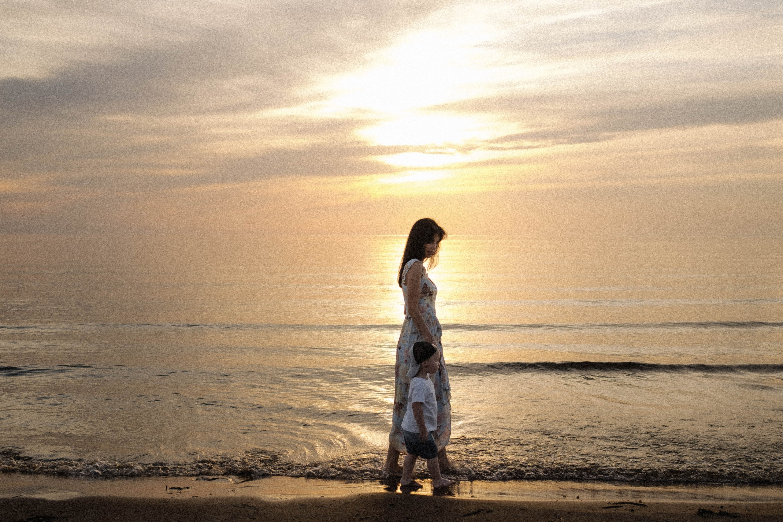 Лена и Герман закат. Семейный фотограф в Санкт-Петербурге Дарья Косянчук