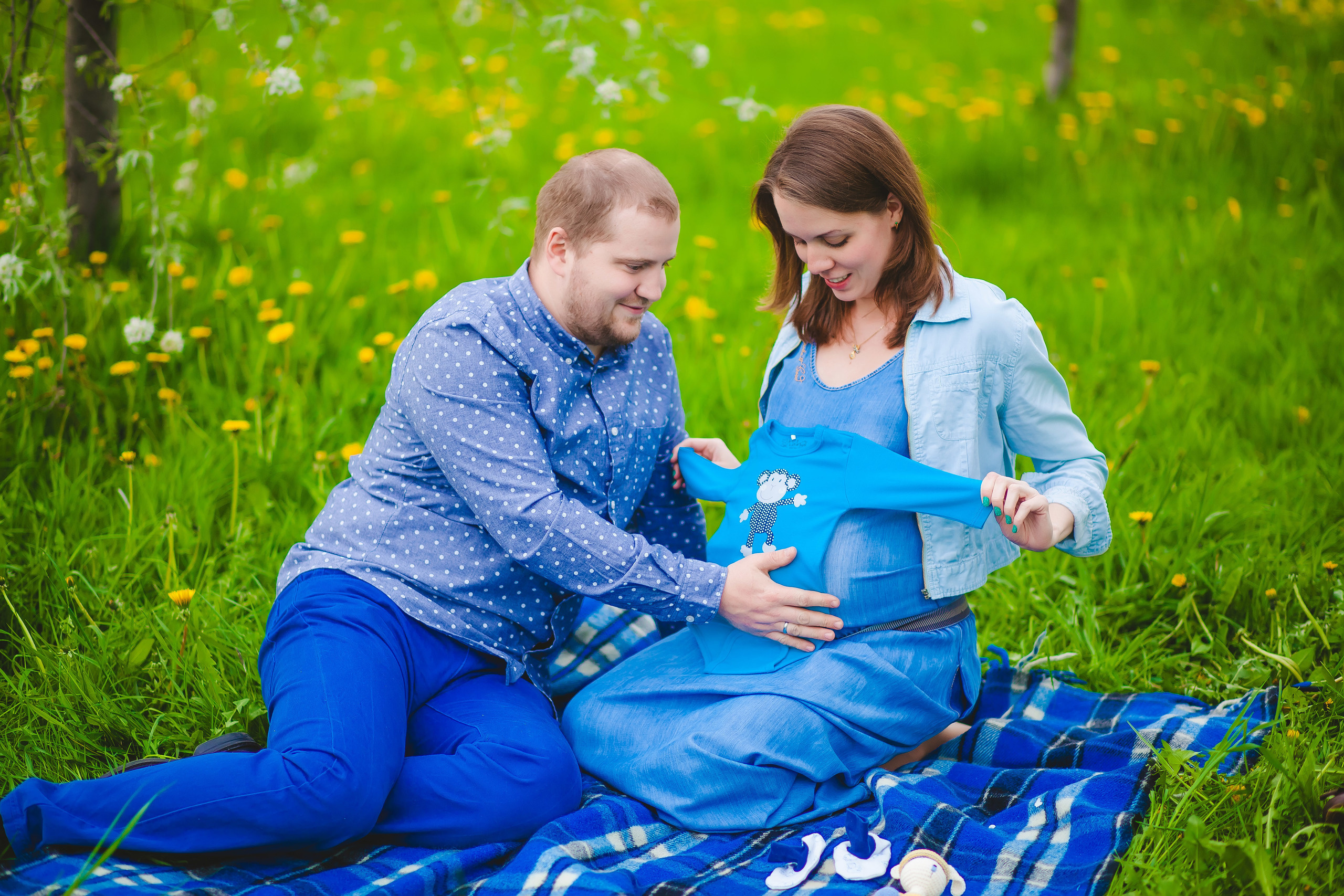 В ожидании. Семейный фотограф в Санкт-Петербурге Юлия Полищук