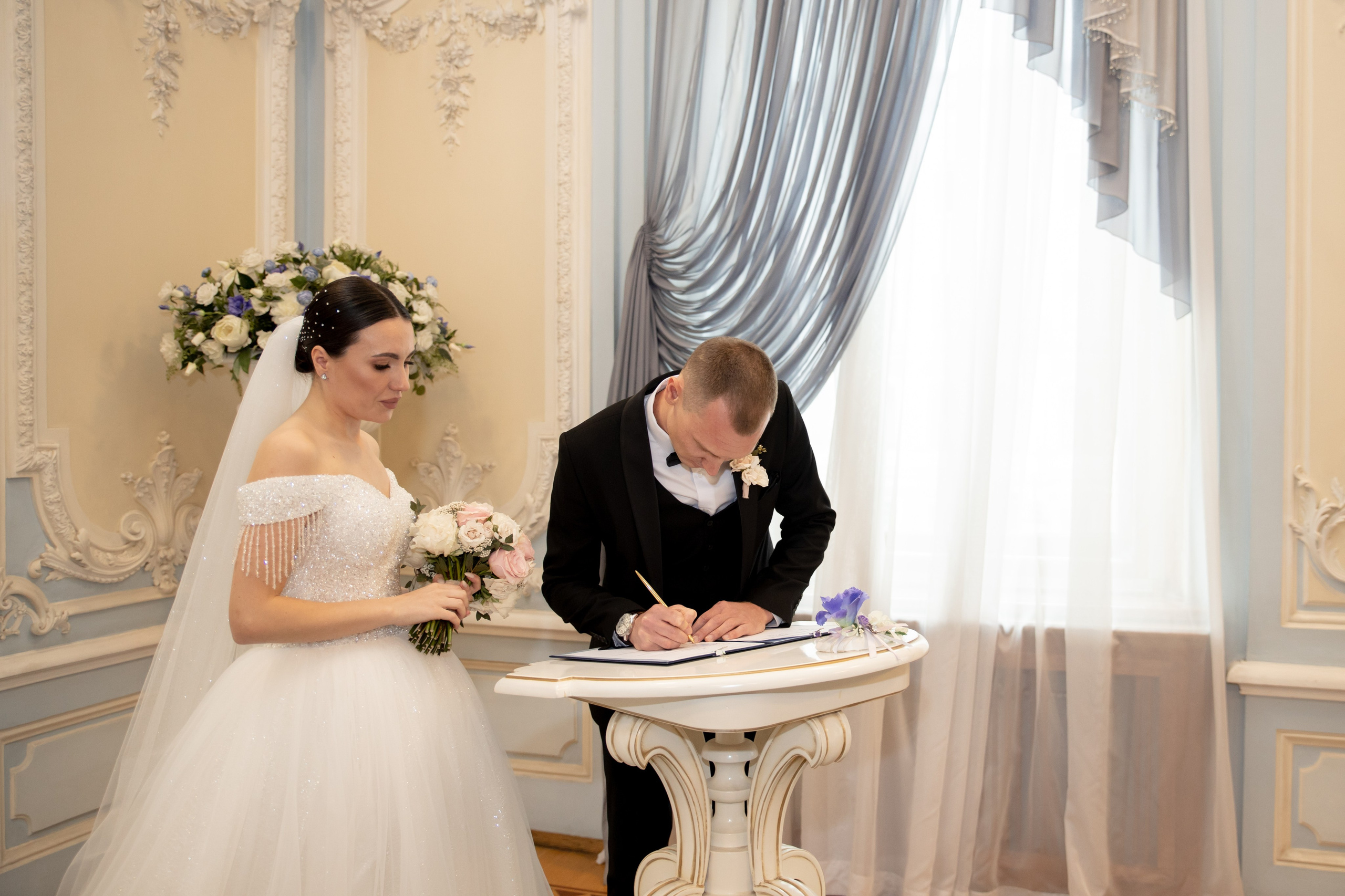 Мария и Александр / полный свадебный день. Свадебный и семейный фотограф в Москве Диана Левченко