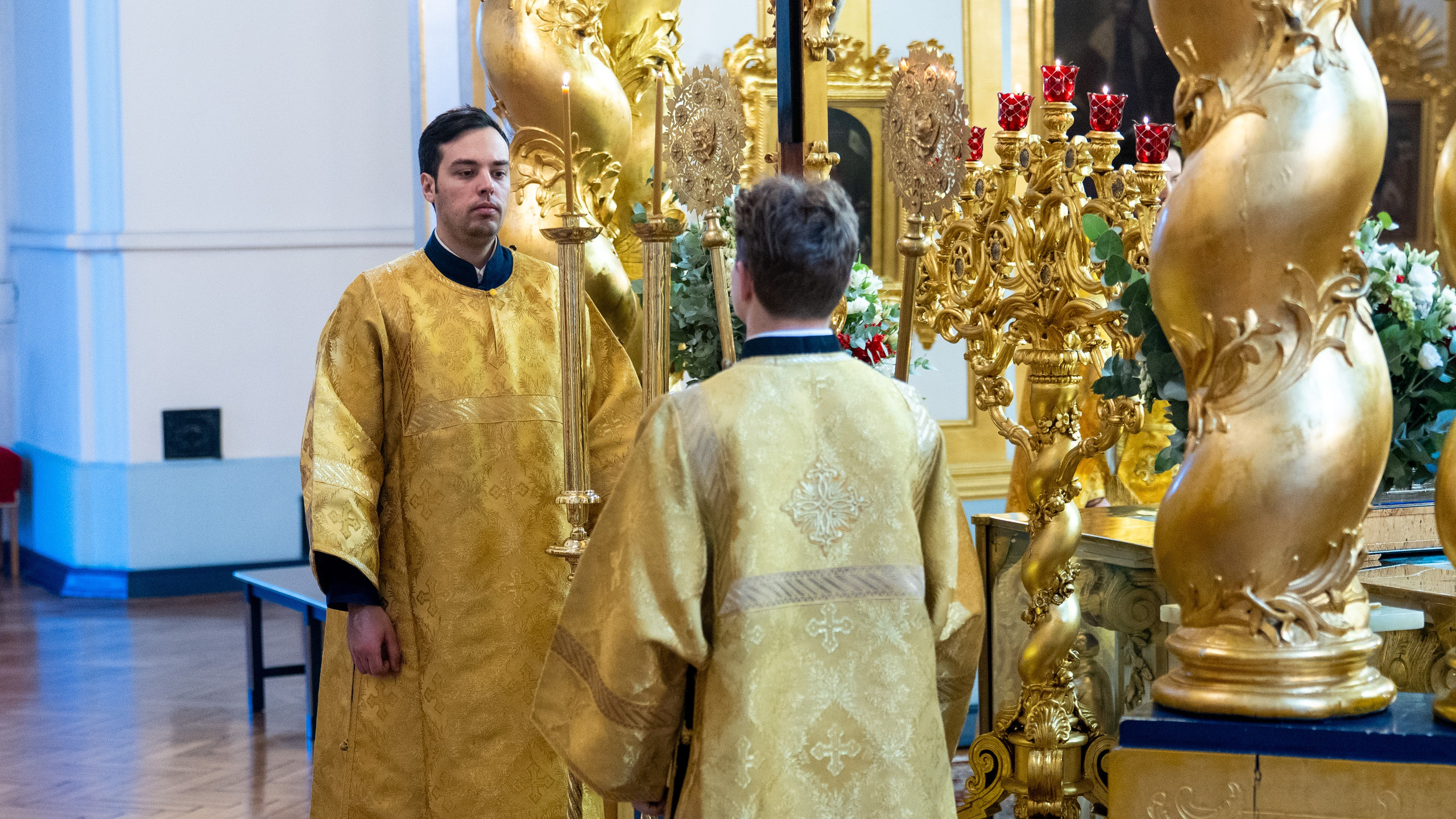 Неделя 24-я по Пятидесятнице. Апп. от 70-ти Ераста, Олимпа, Родиона, Сосипатра, Куарта (Кварта) и Тертия. Мч. Ореста врача. НИКОЛО-БОГОЯВЛЕНСКИЙ МОРСКОЙ СОБОР