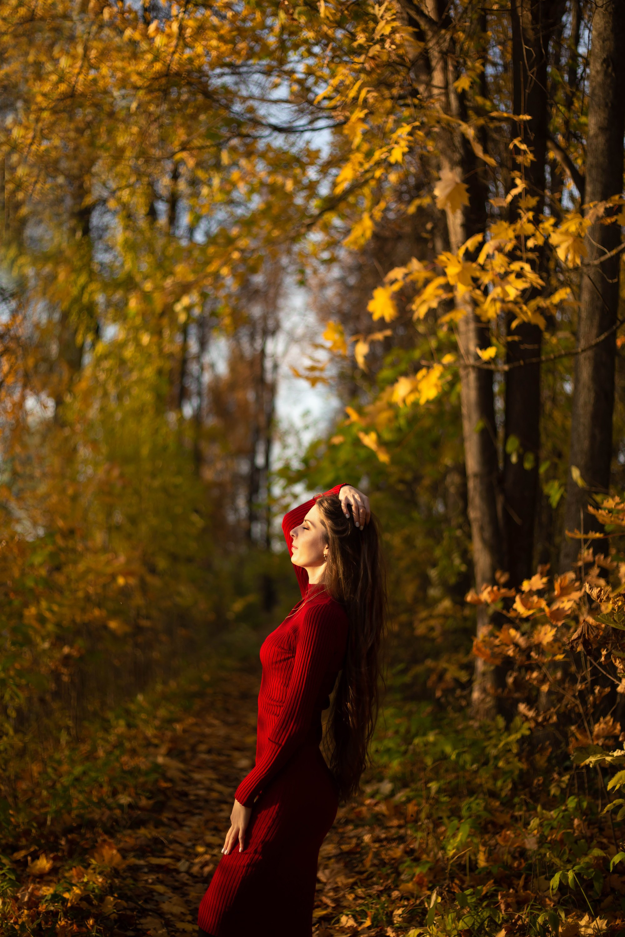 Осенняя прогулка в парке. Фотограф Дмитров и МО Валентина Халикова