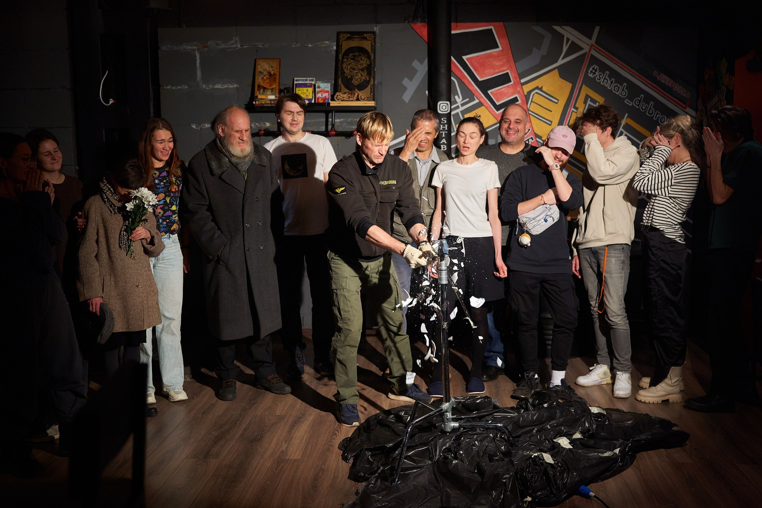 Закулисье (бэкстейдж). Фотограф Петр Анисимов