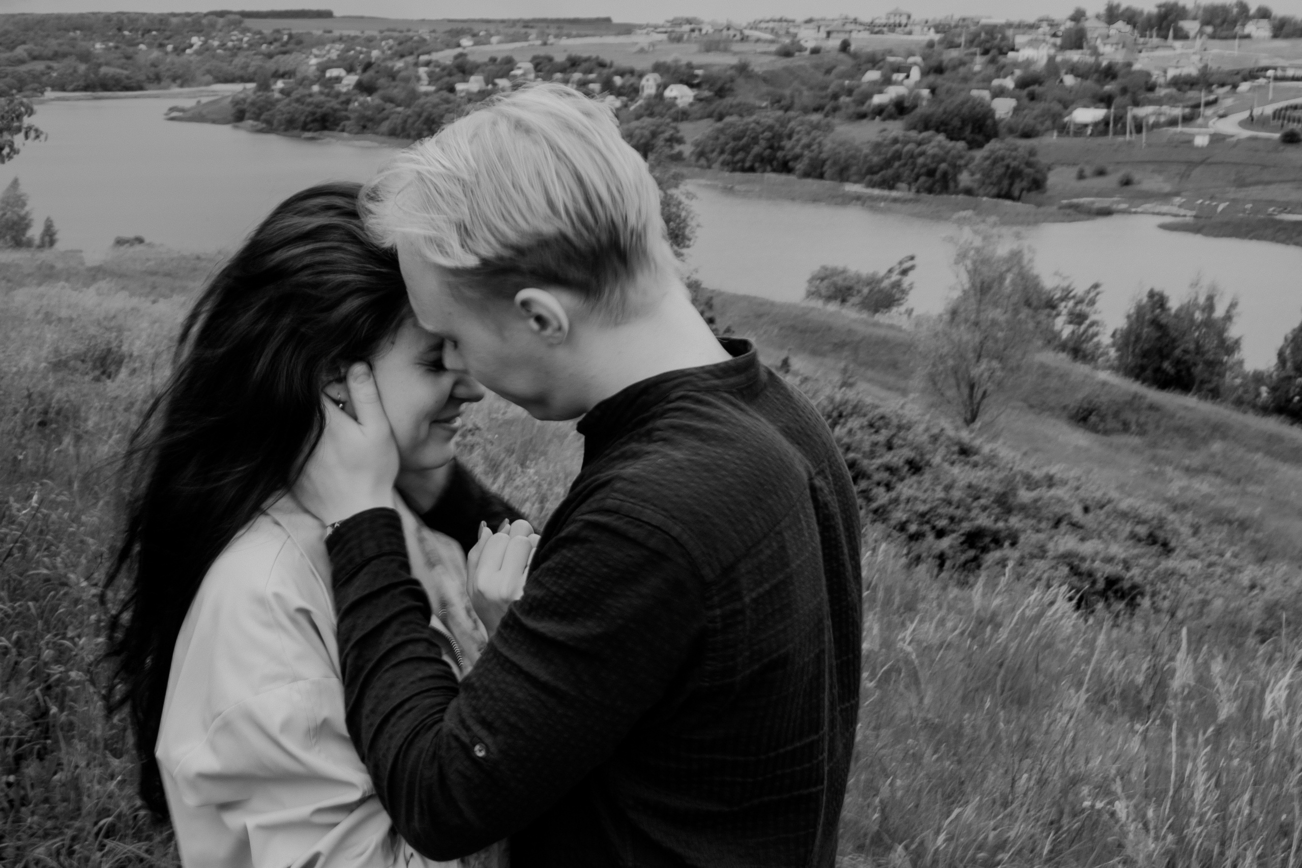 Лавстори: Лиза, Влад и Тайсон. Фотограф Белгород