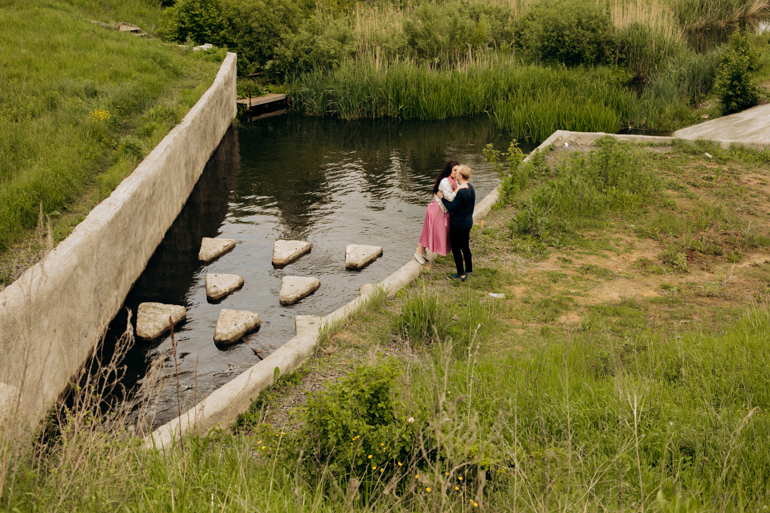 Лавстори: Лиза, Влад и Тайсон. Фотограф Белгород