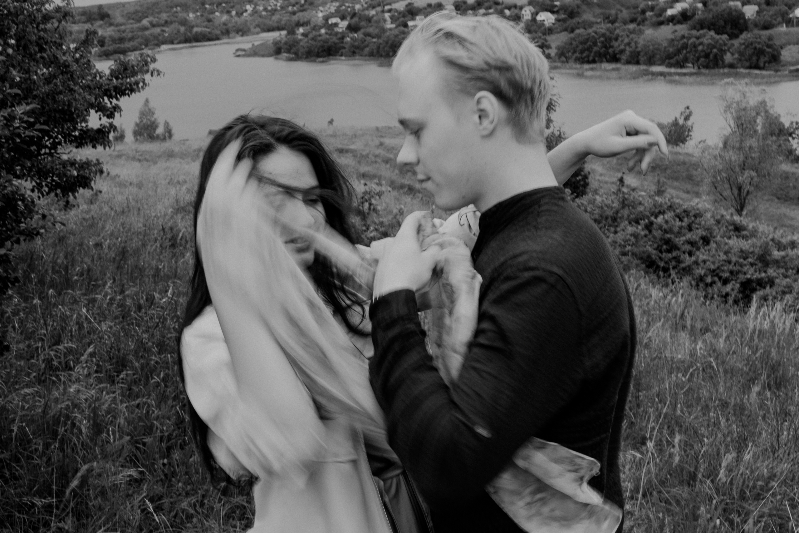 Лавстори: Лиза, Влад и Тайсон. Фотограф Белгород