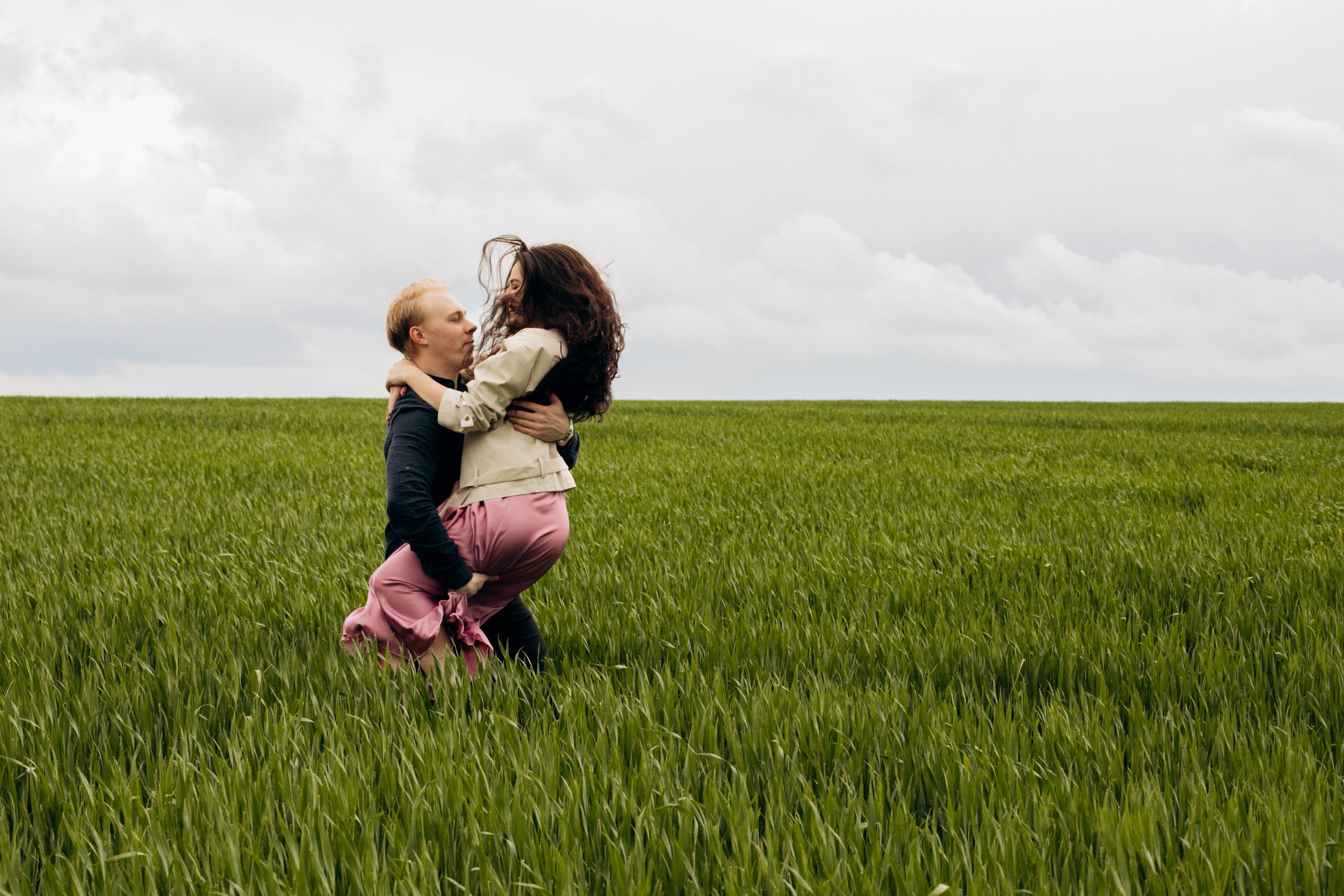Лавстори: Лиза, Влад и Тайсон. Фотограф Белгород