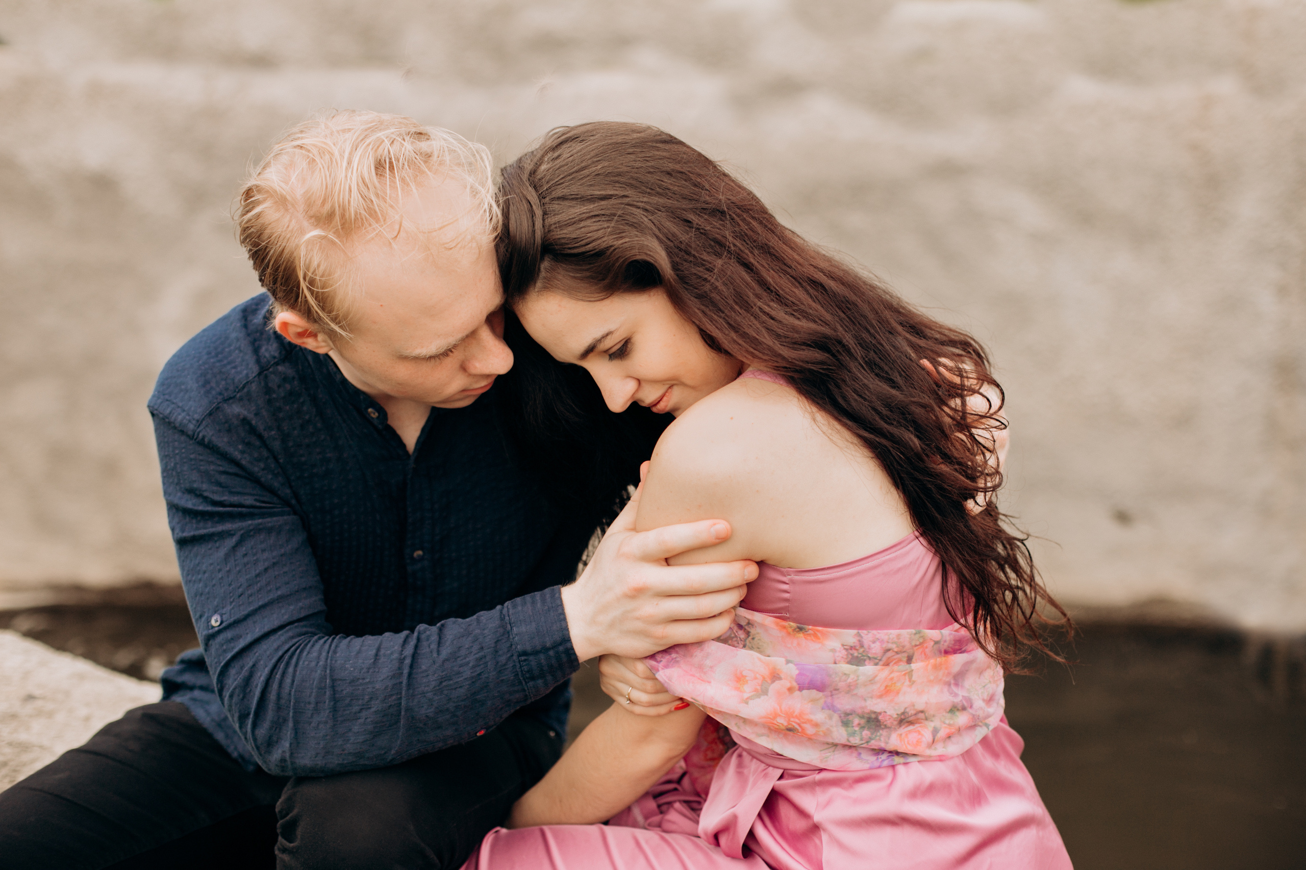 Лавстори: Лиза, Влад и Тайсон. Фотограф Белгород