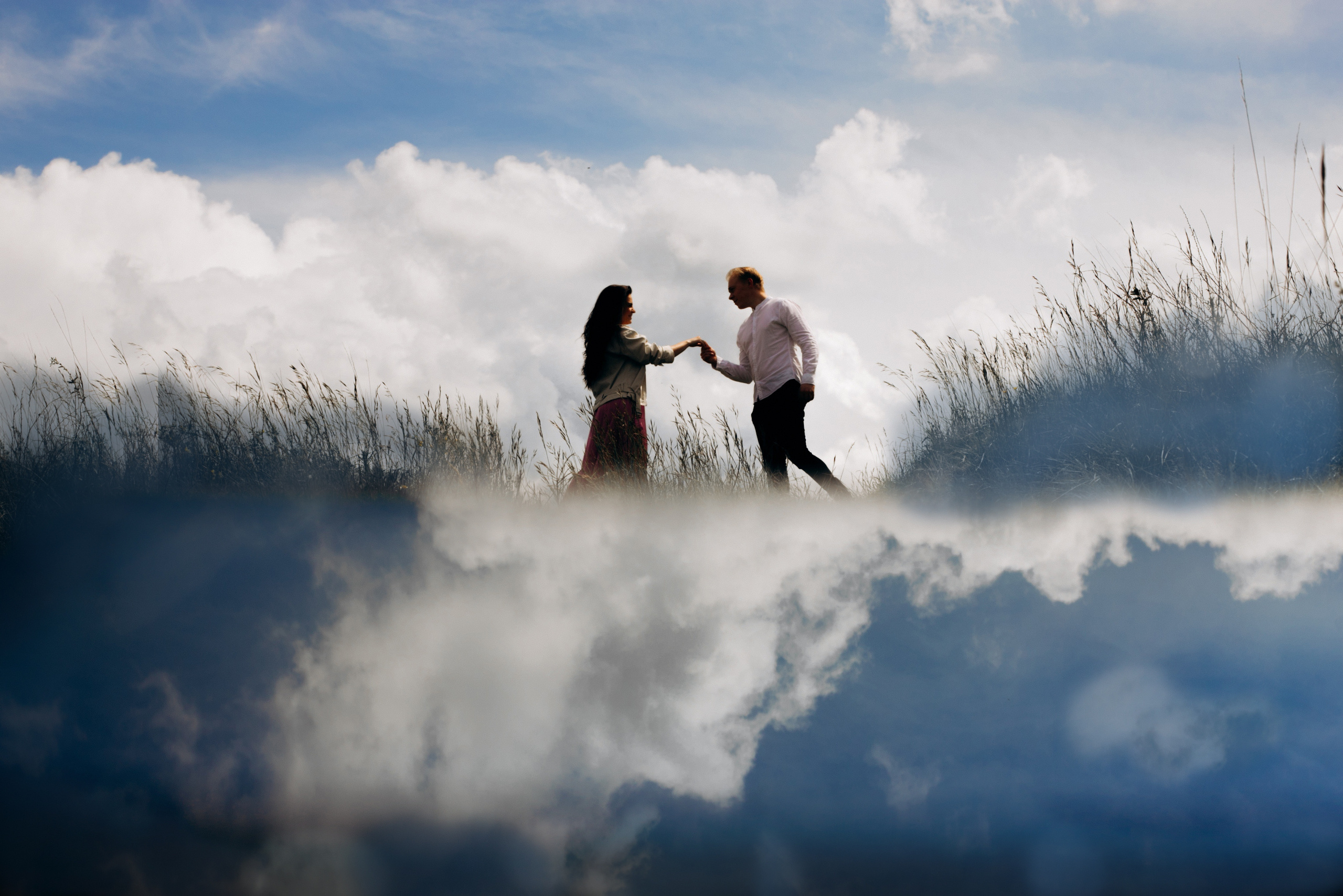 Лавстори: Лиза, Влад и Тайсон. Фотограф Белгород