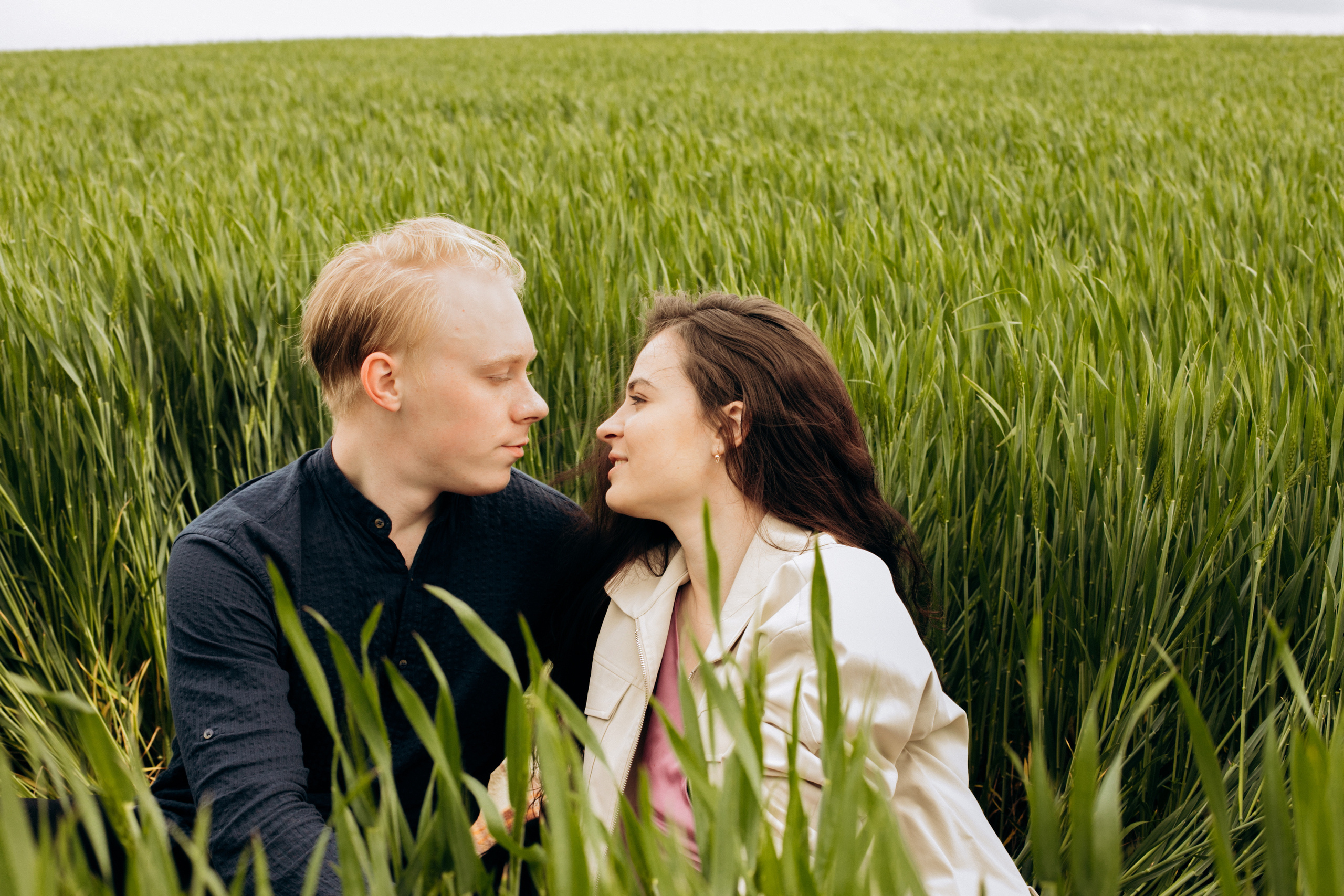 Лавстори: Лиза, Влад и Тайсон. Фотограф Белгород