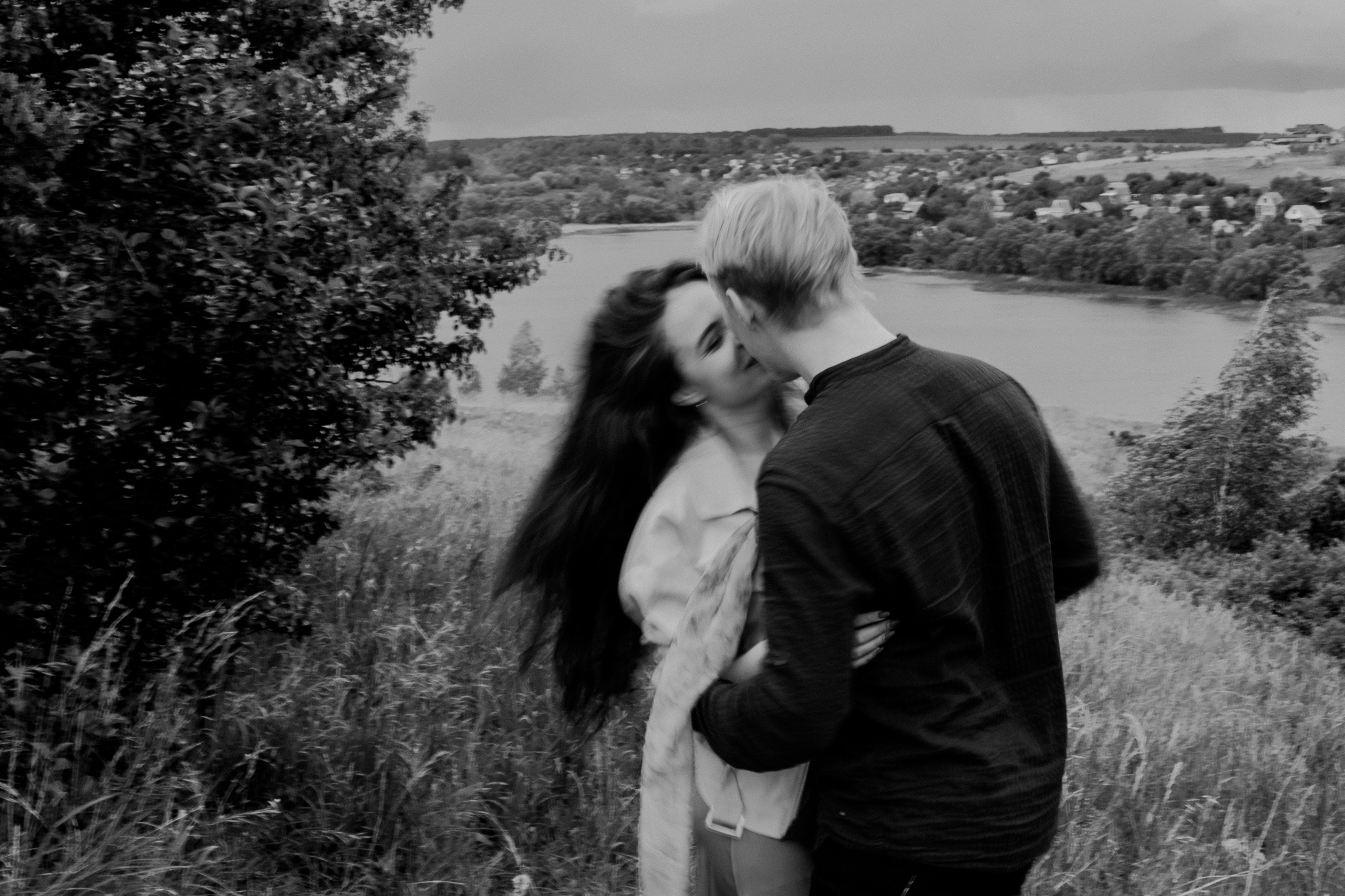 Лавстори: Лиза, Влад и Тайсон. Фотограф Белгород