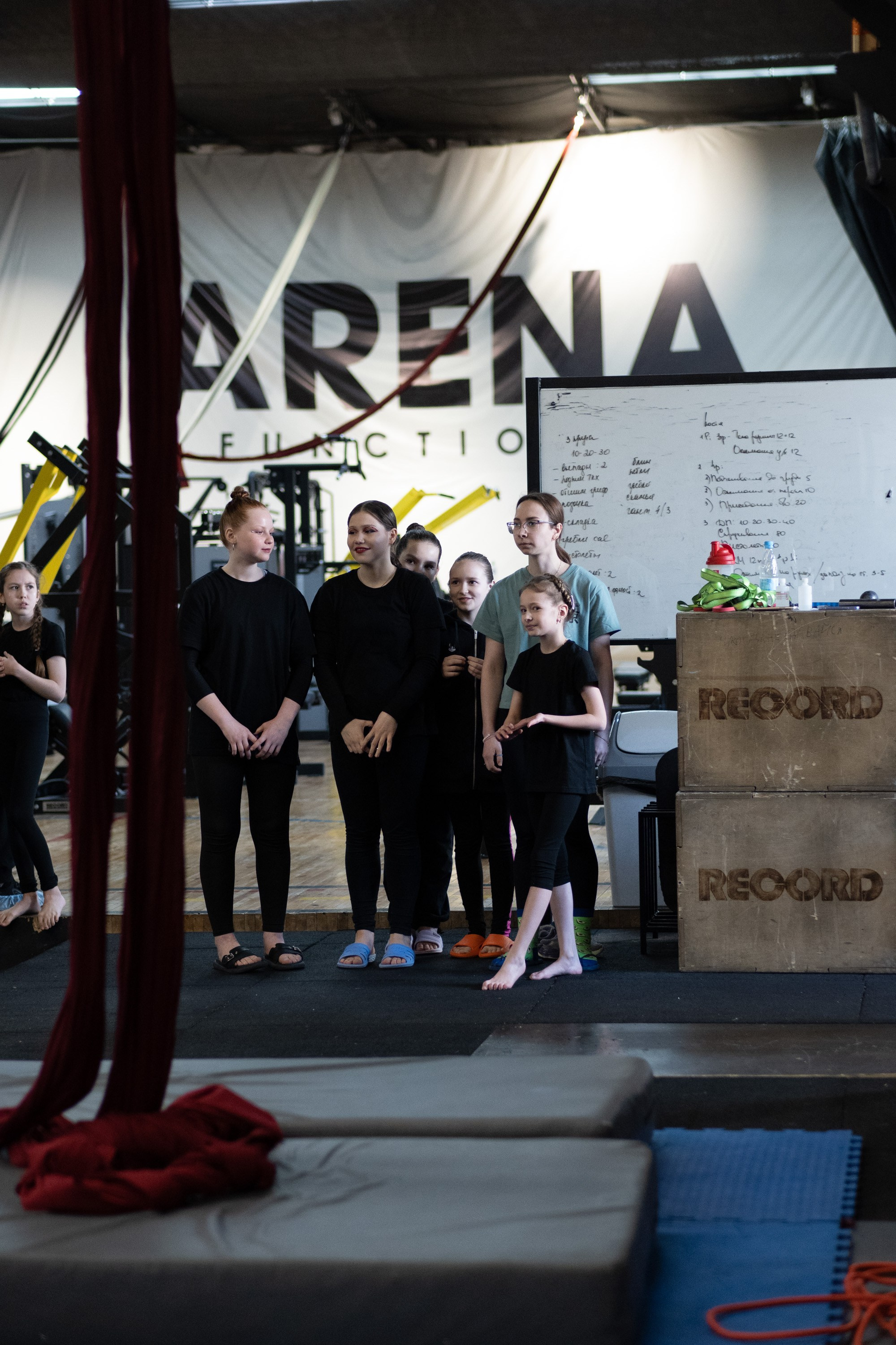 Внутриклубные соревнования по воздушной гимнастике 02.04.23