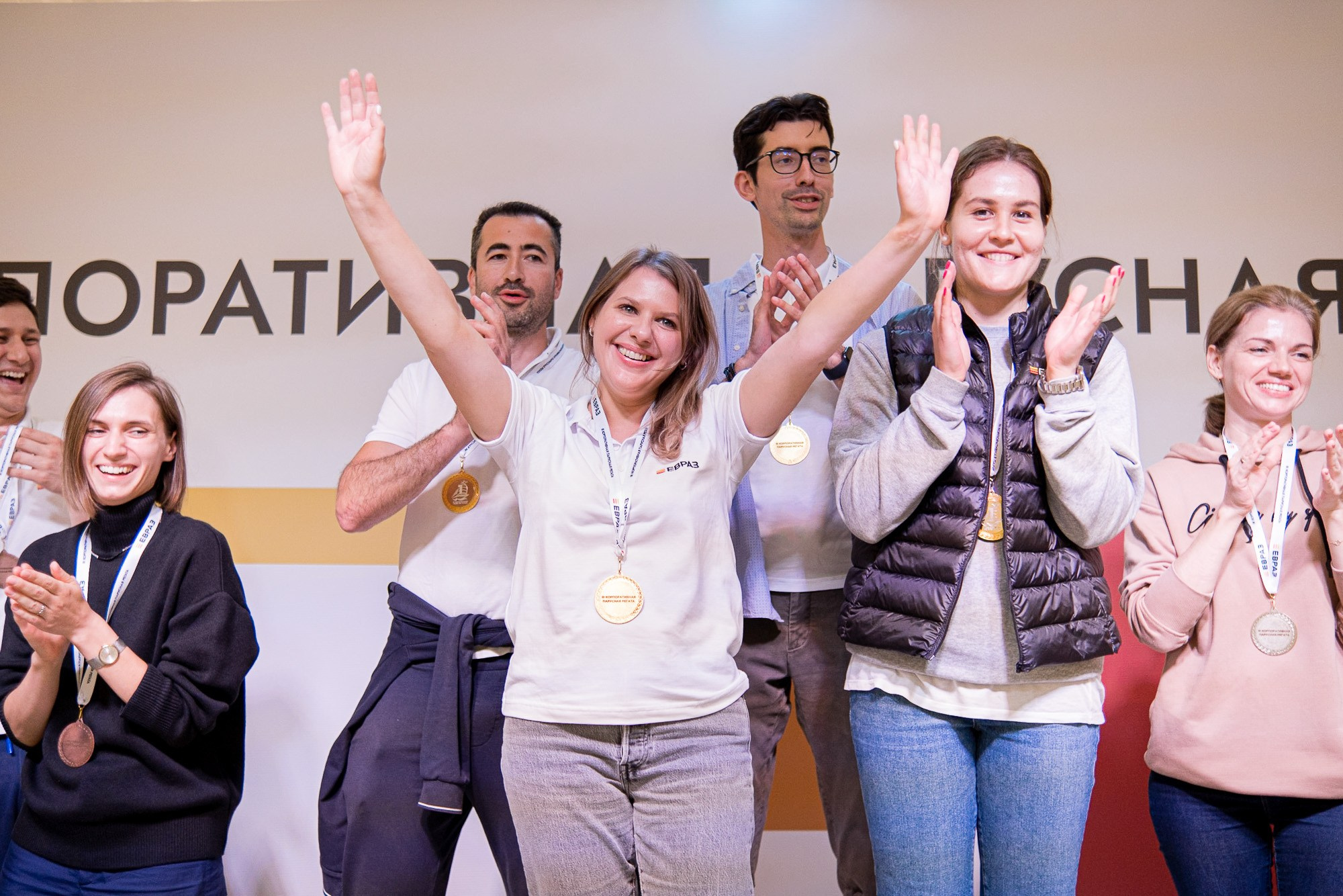 Корпоративная парусная регата Evraz. Репортажный фотограф Денис Тихомиров. Москва