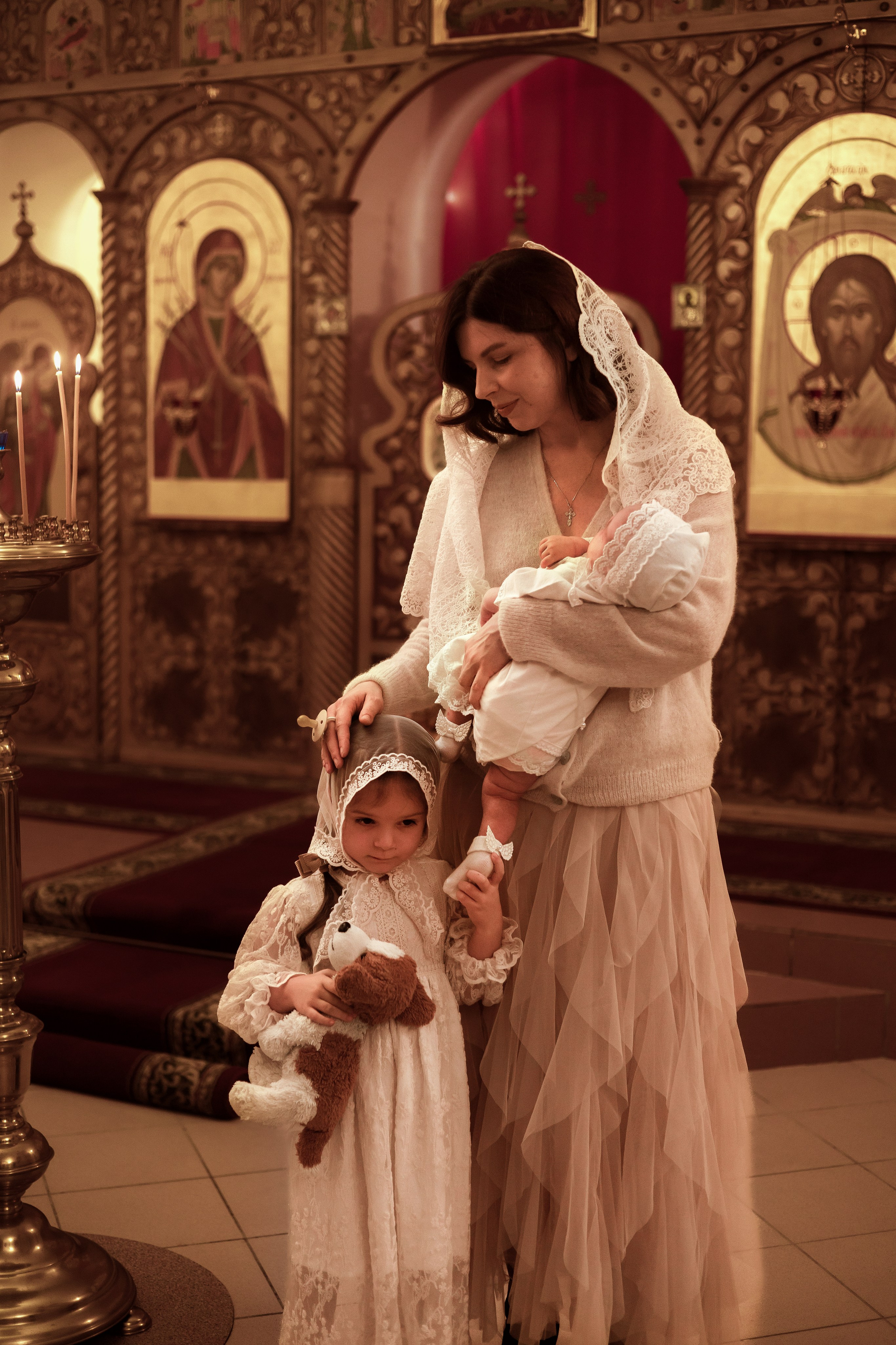 Таинство крещения. Фотограф новорожденных Саратов