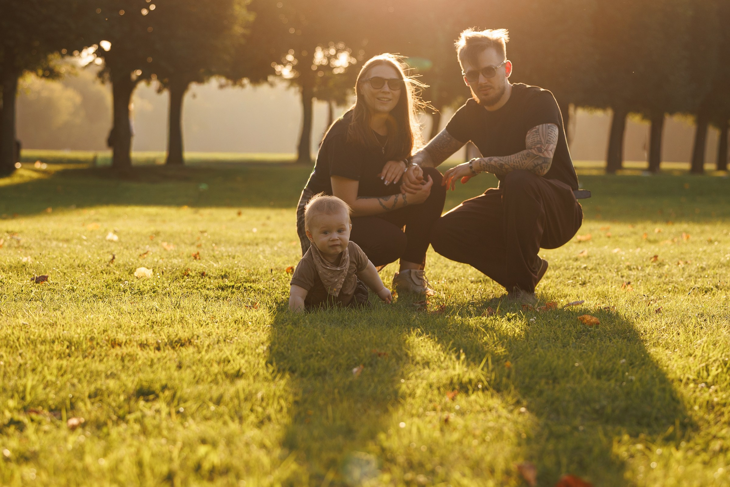 На закате в Кусково. Свадебный и семейный фотограф Савельева Дарья