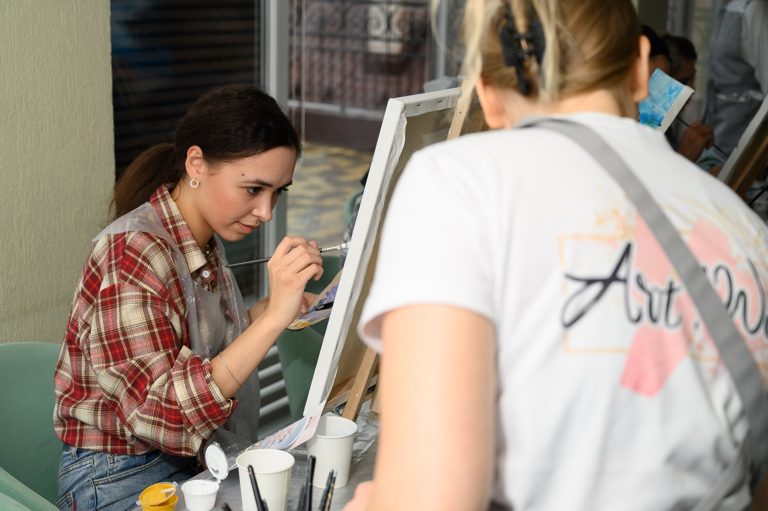 Репортажная съемка для творческой студии «Art_WOW»