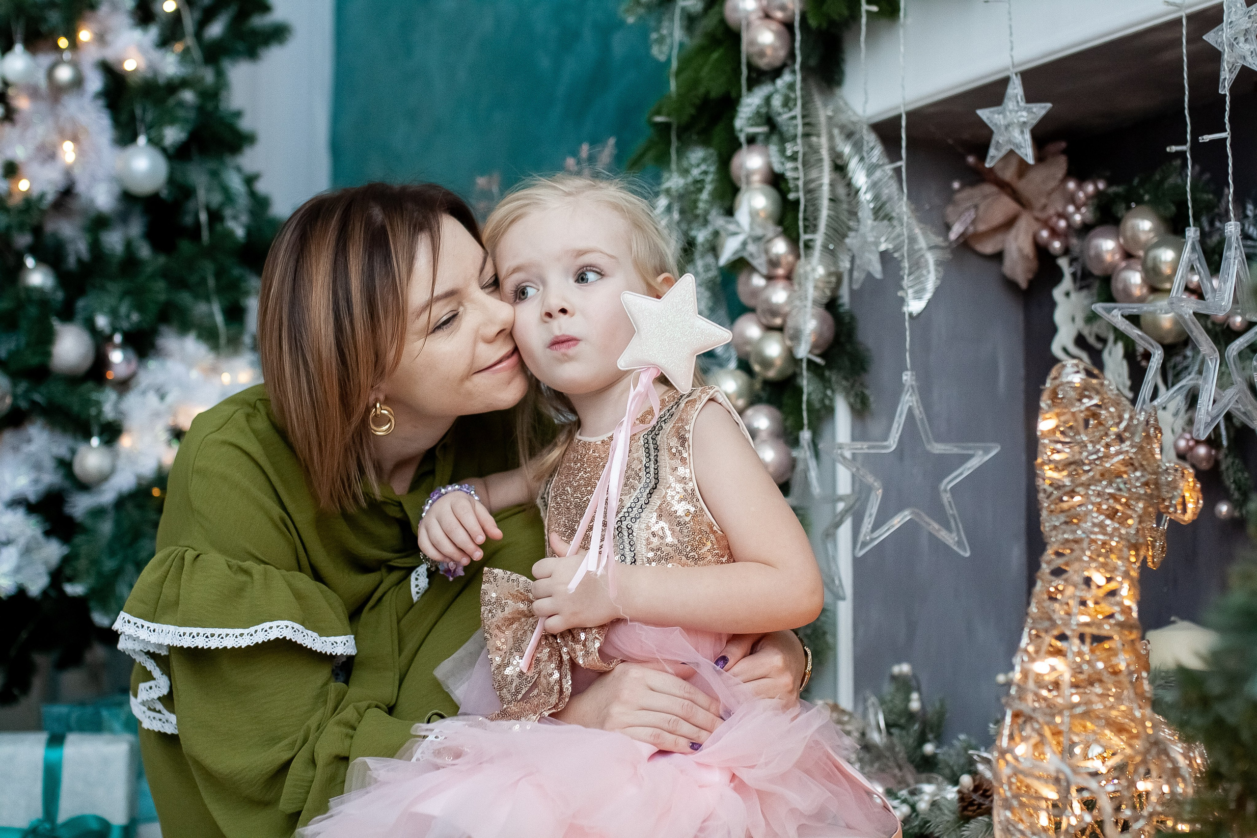 Маша, Алиса и Костя. Новогодняя съёмка. Профессиональный фотограф, Москва |Видное Елена Елизарова