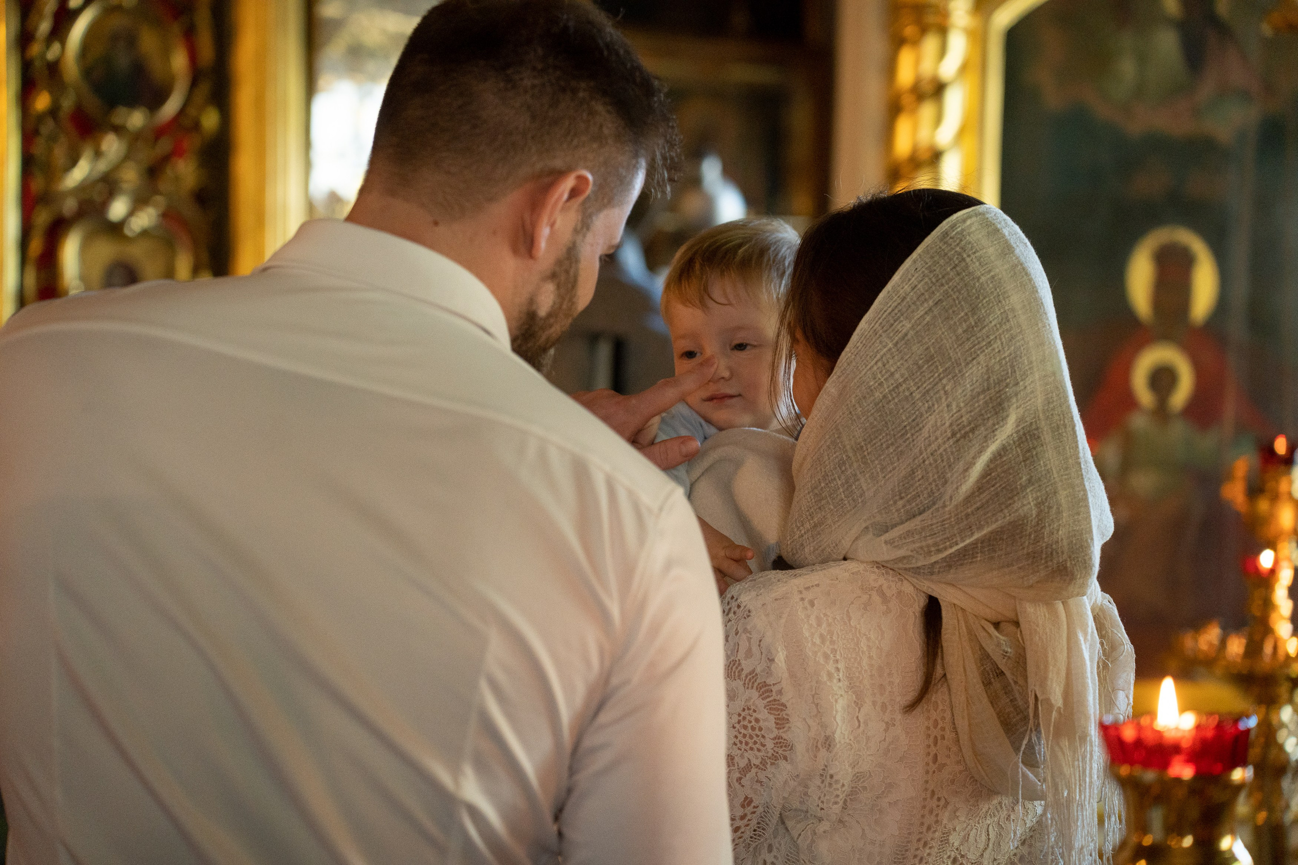 Крестины в Москве. Портретный фотограф Олеся Владимирова в Москве