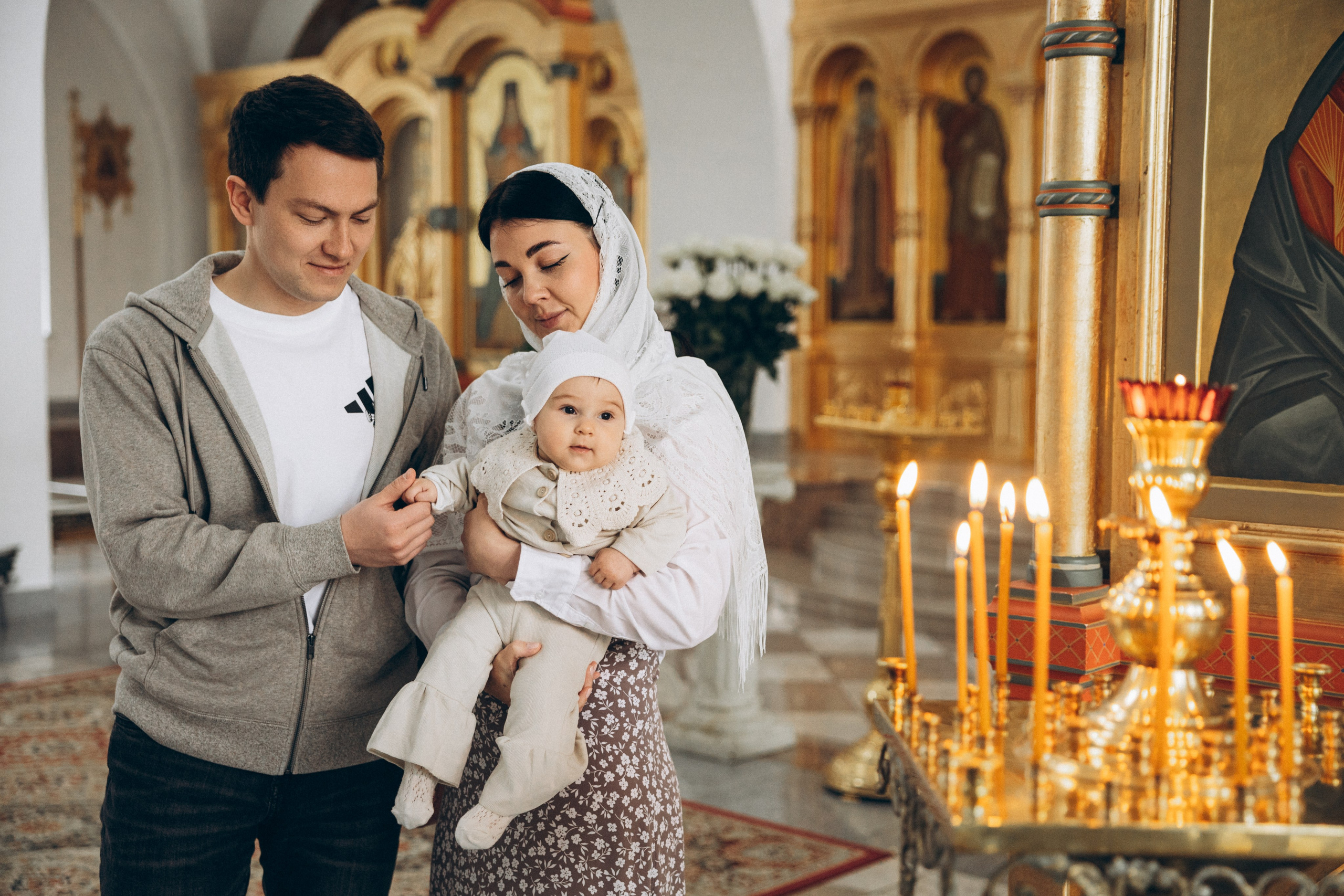 Крещение Анисии. Свадебный, семейный фотограф в Иркутске Светлана Макаричева