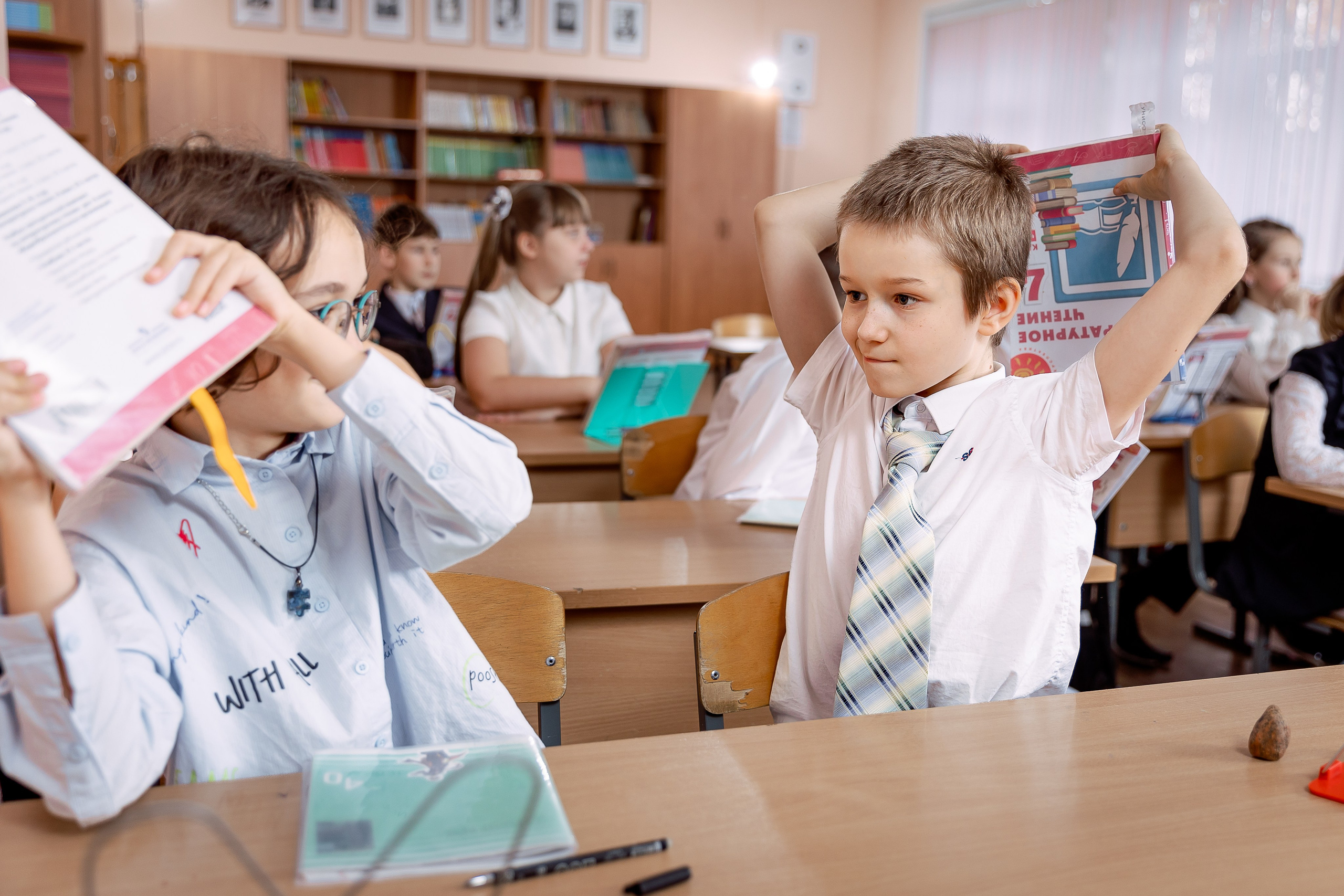 Репортаж на уроках. Семейный и детский фотограф Комина Елена, Власиха, Одинцово