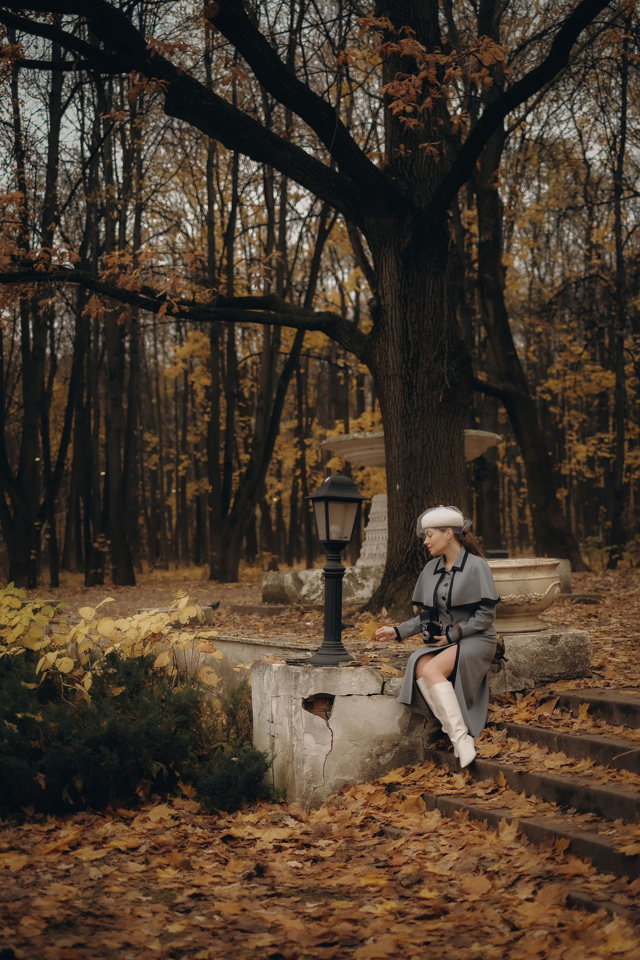 Осень в Нескучном саду. Свадебный и семейный фотограф в Москве Инника Кетлер