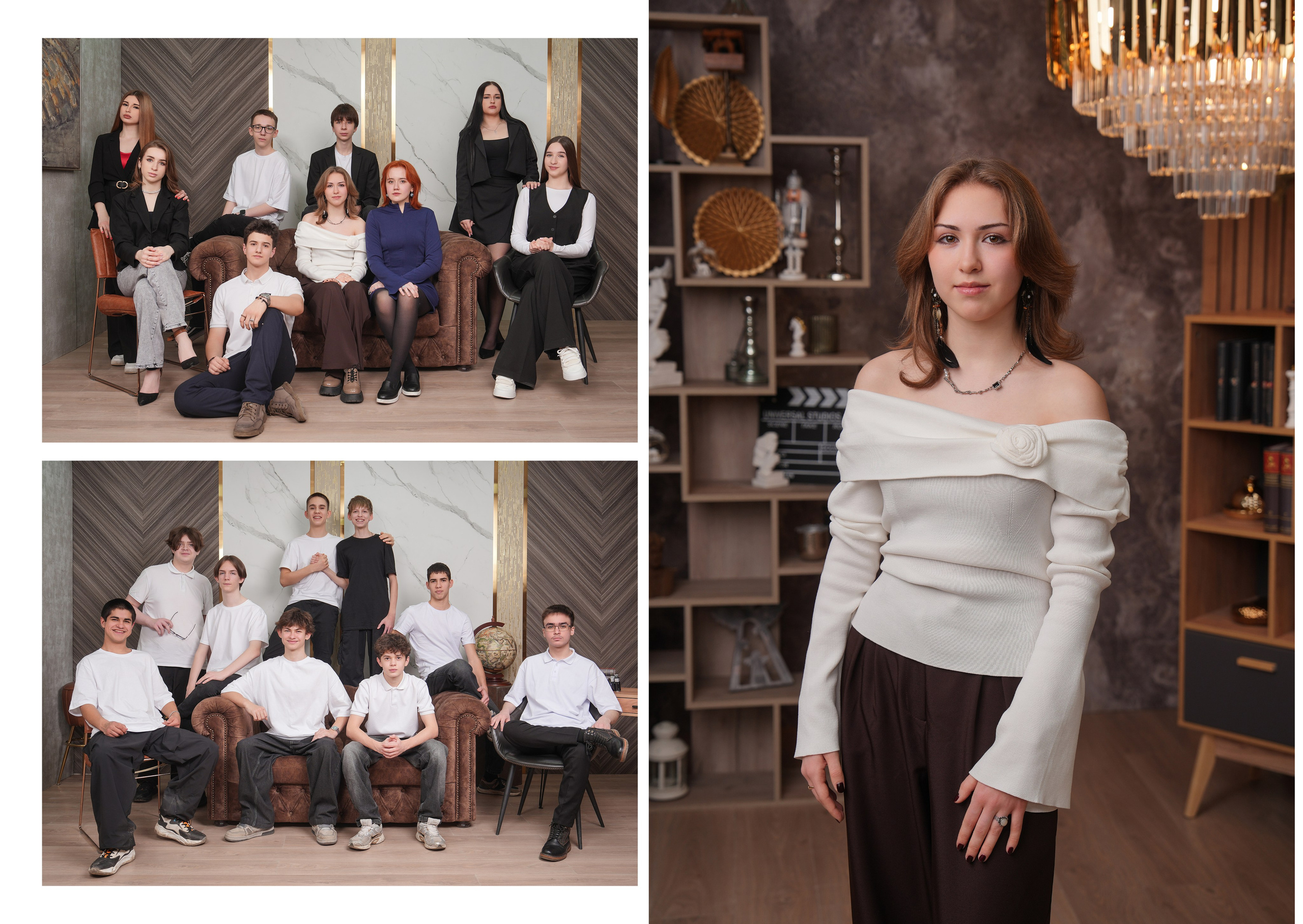 ШКОЛА 1 9 Б. Красивый выпускной альбом в Краснодаре