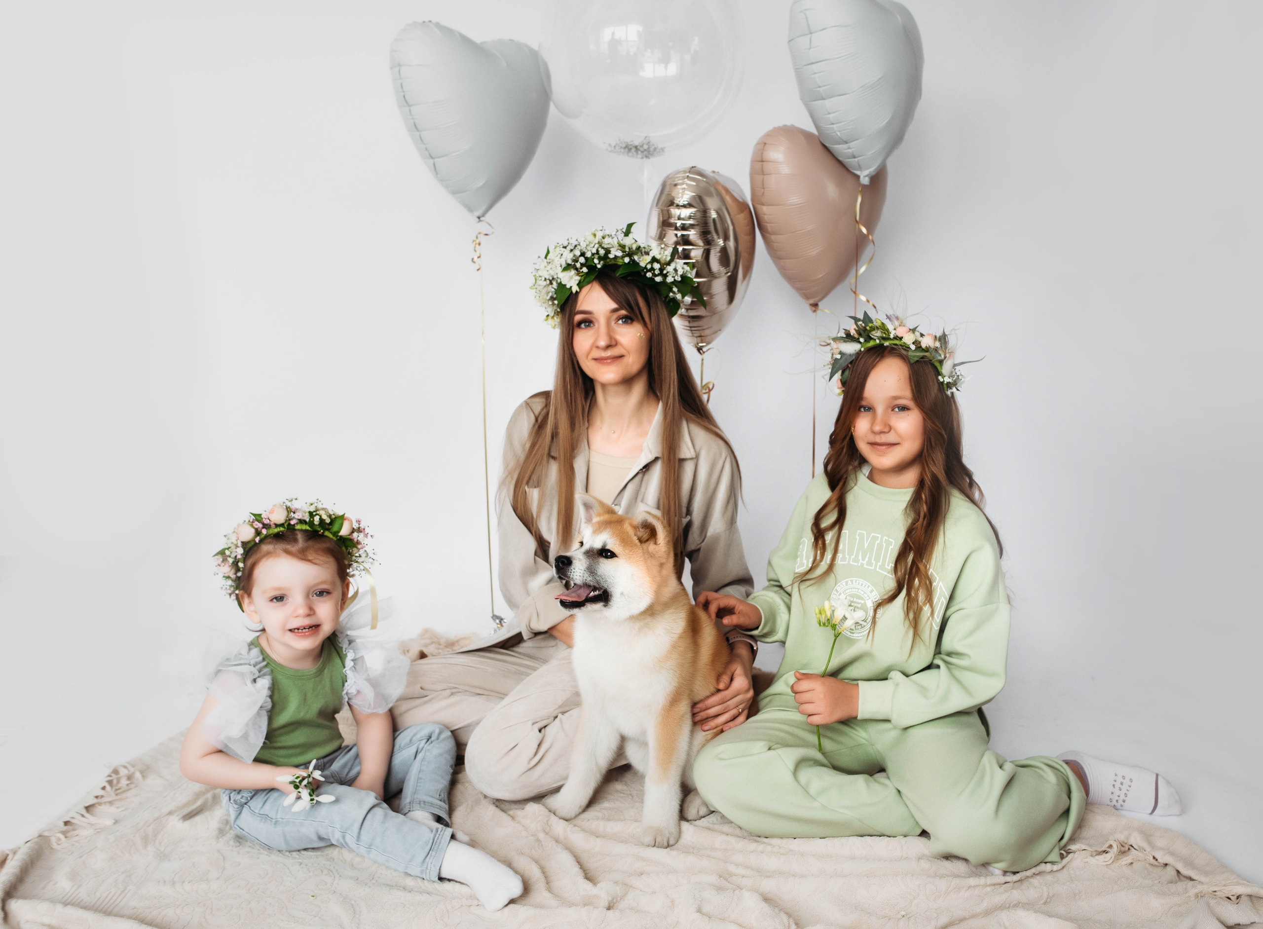 Фотодни со щенком. Детский и семейный фотограф выпускной альбом Приморско-Ахтарск