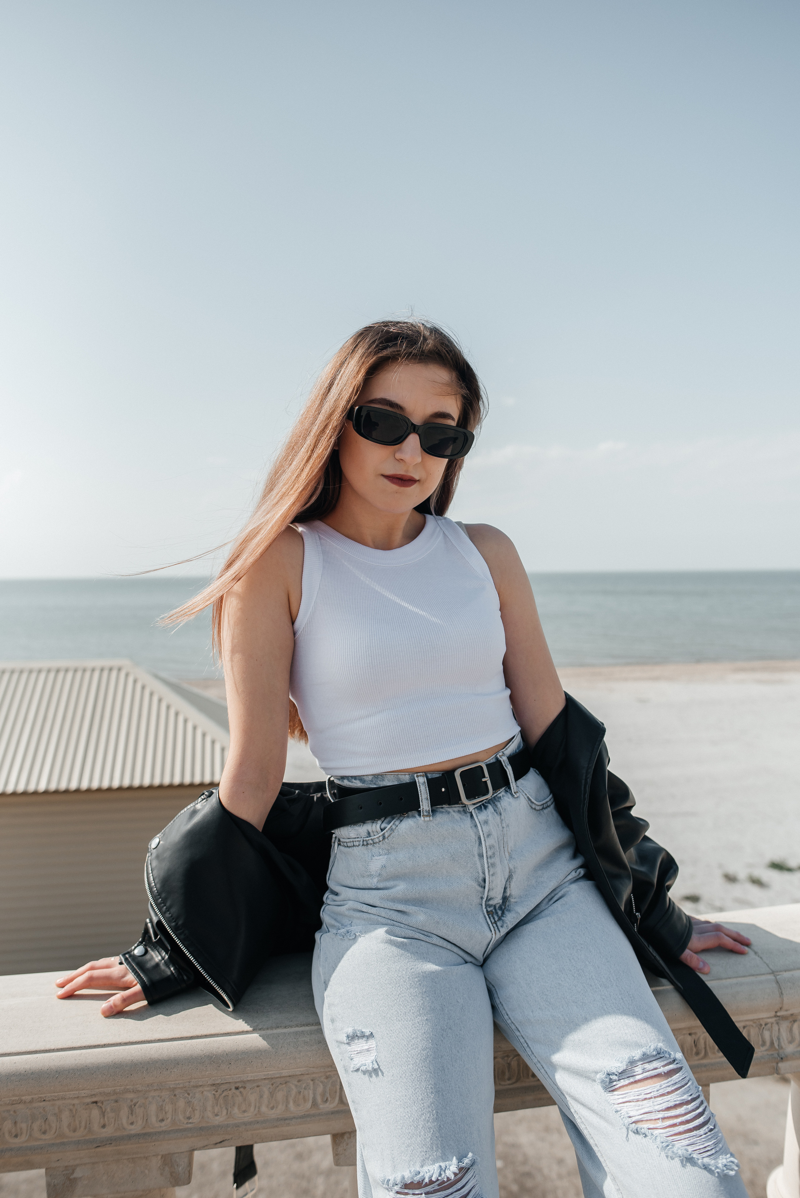 Екатерина прогулка на набережной. Детский и семейный фотограф выпускной альбом Приморско-Ахтарск