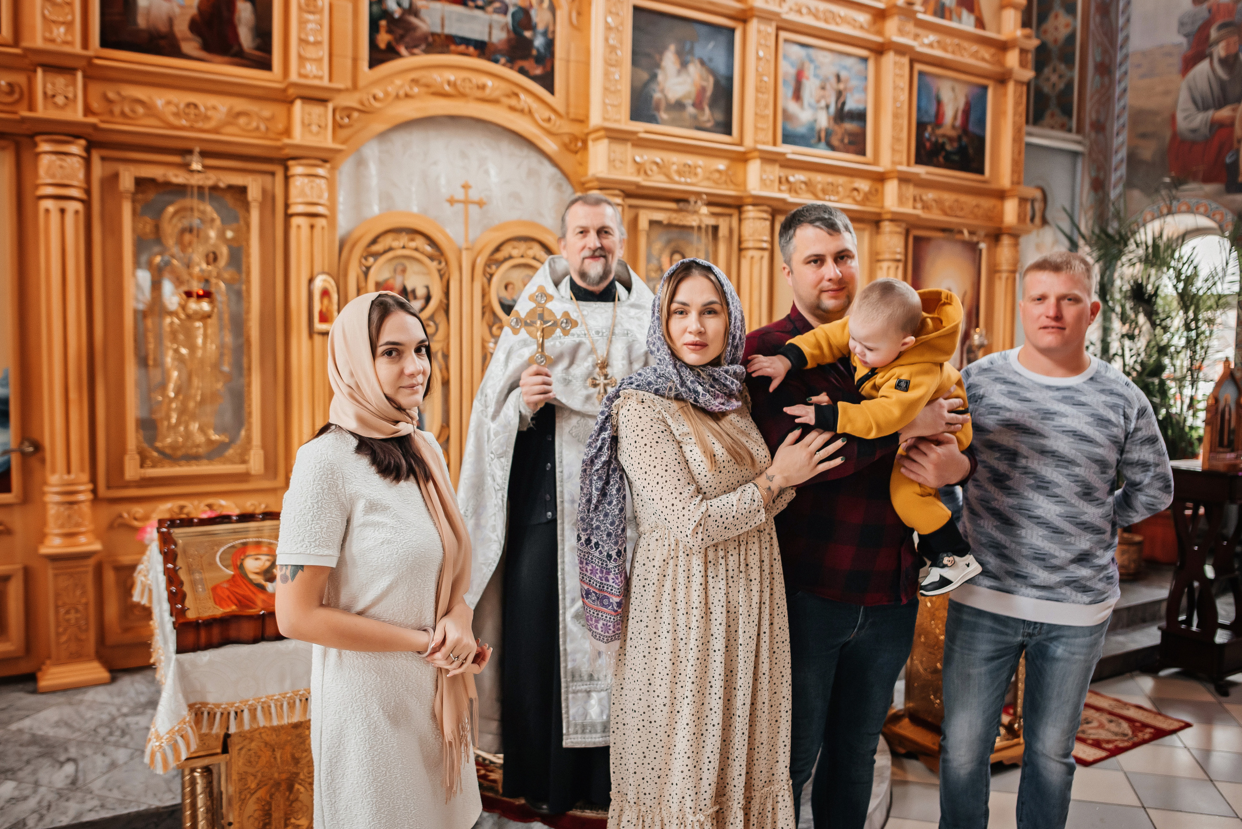 Крещение Ильи. Детский и семейный фотограф выпускной альбом Приморско-Ахтарск