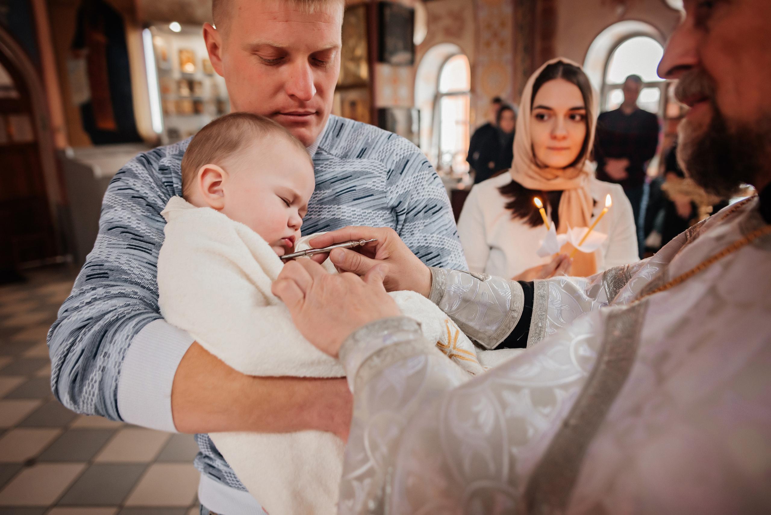 Крещение Ильи. Детский и семейный фотограф выпускной альбом Приморско-Ахтарск