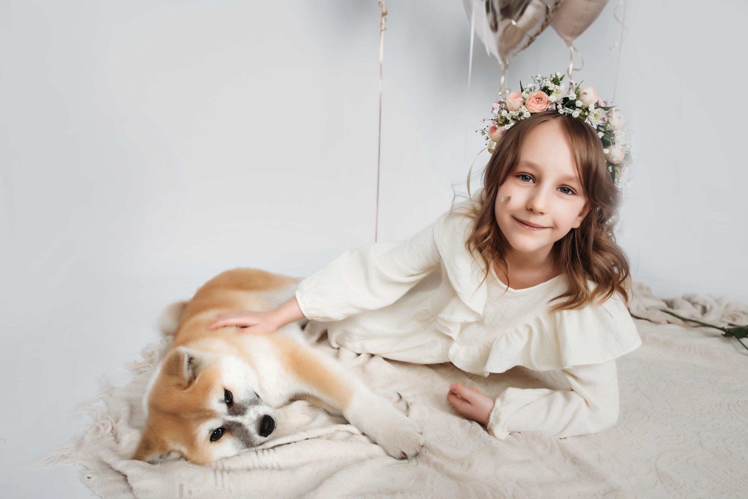 Фотодни со щенком. Детский и семейный фотограф выпускной альбом Приморско-Ахтарск
