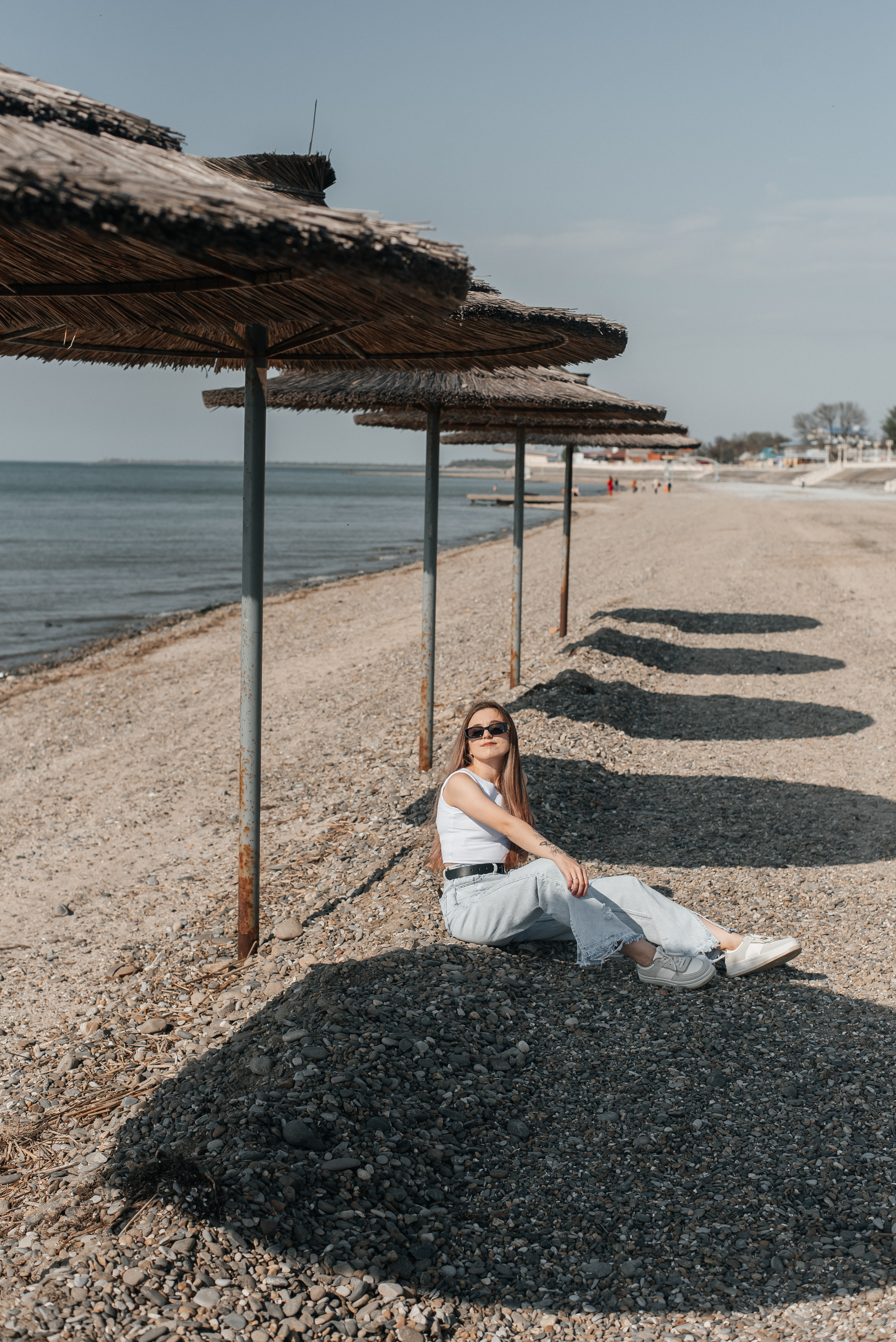 Екатерина прогулка на набережной. Детский и семейный фотограф выпускной альбом Приморско-Ахтарск