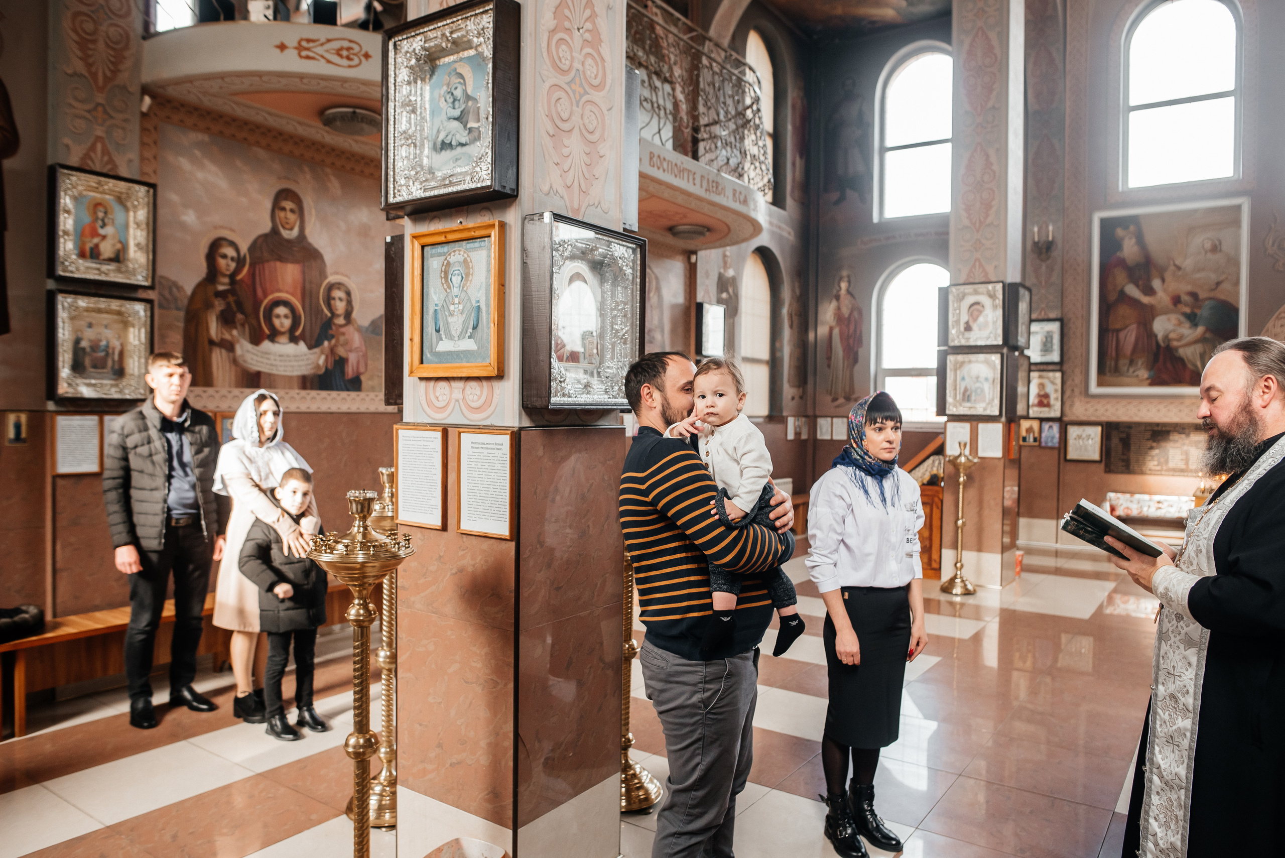 Крещение Марка. Детский и семейный фотограф выпускной альбом Приморско-Ахтарск