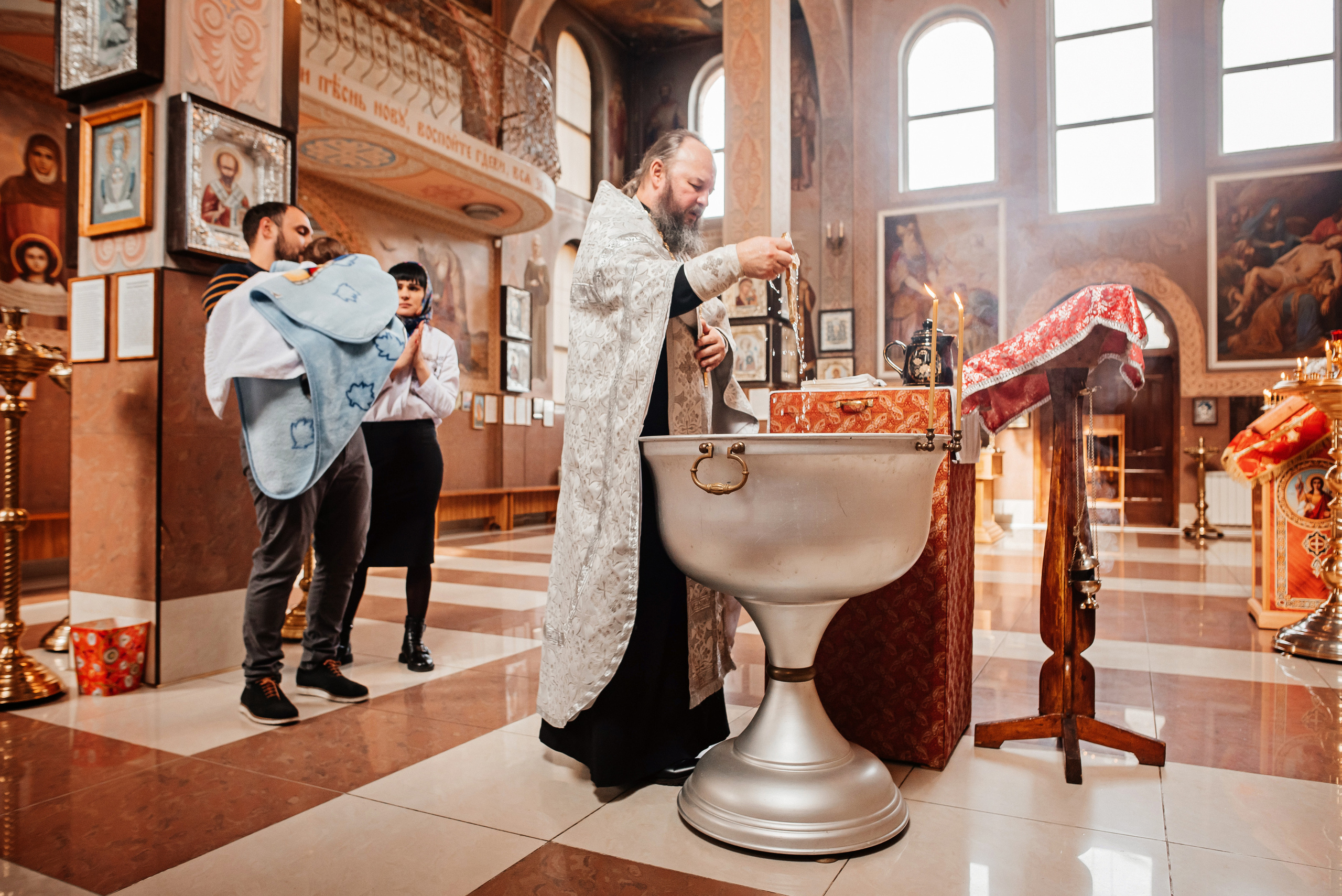 Крещение Марка. Детский и семейный фотограф выпускной альбом Приморско-Ахтарск