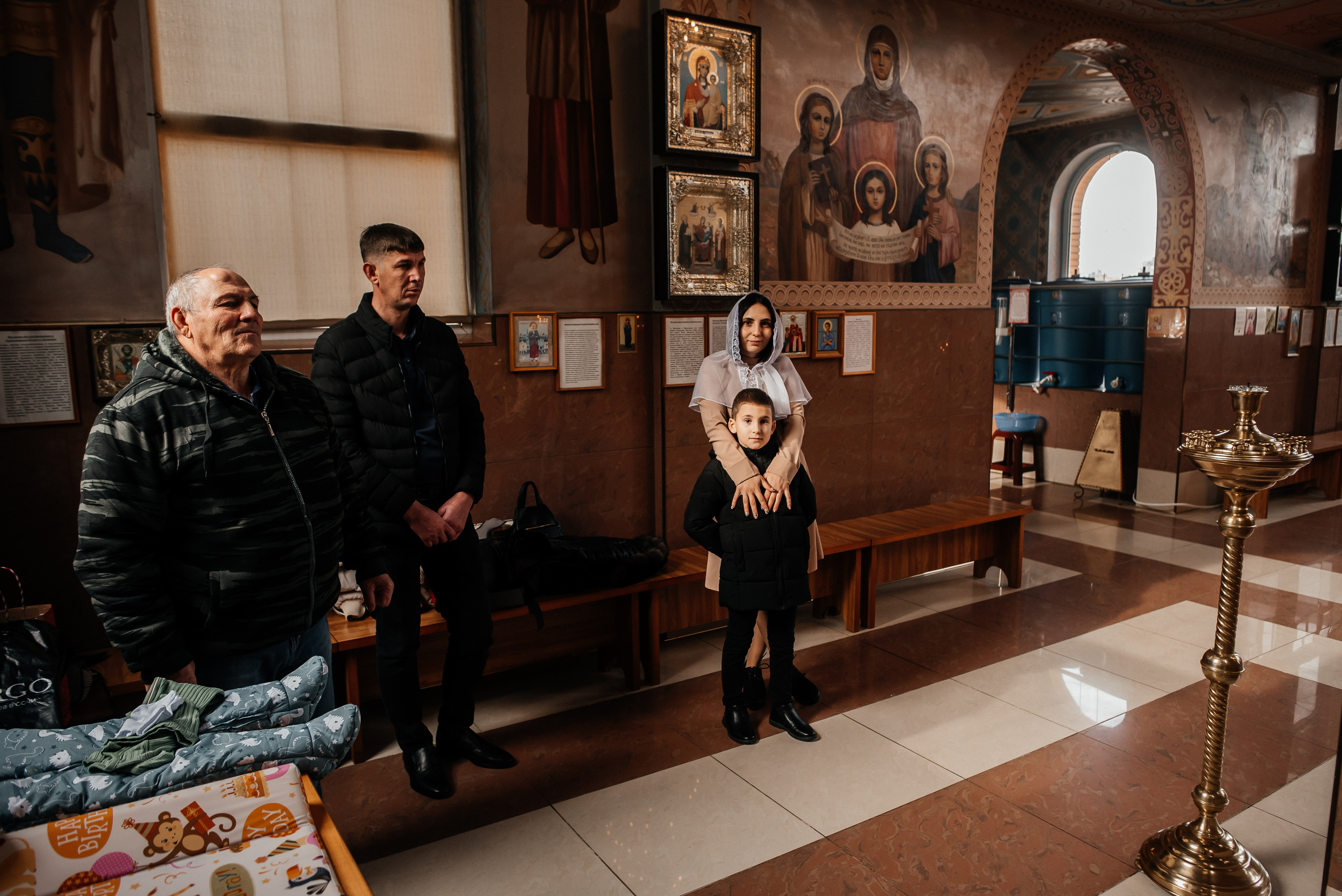 Крещение Марка. Детский и семейный фотограф выпускной альбом Приморско-Ахтарск