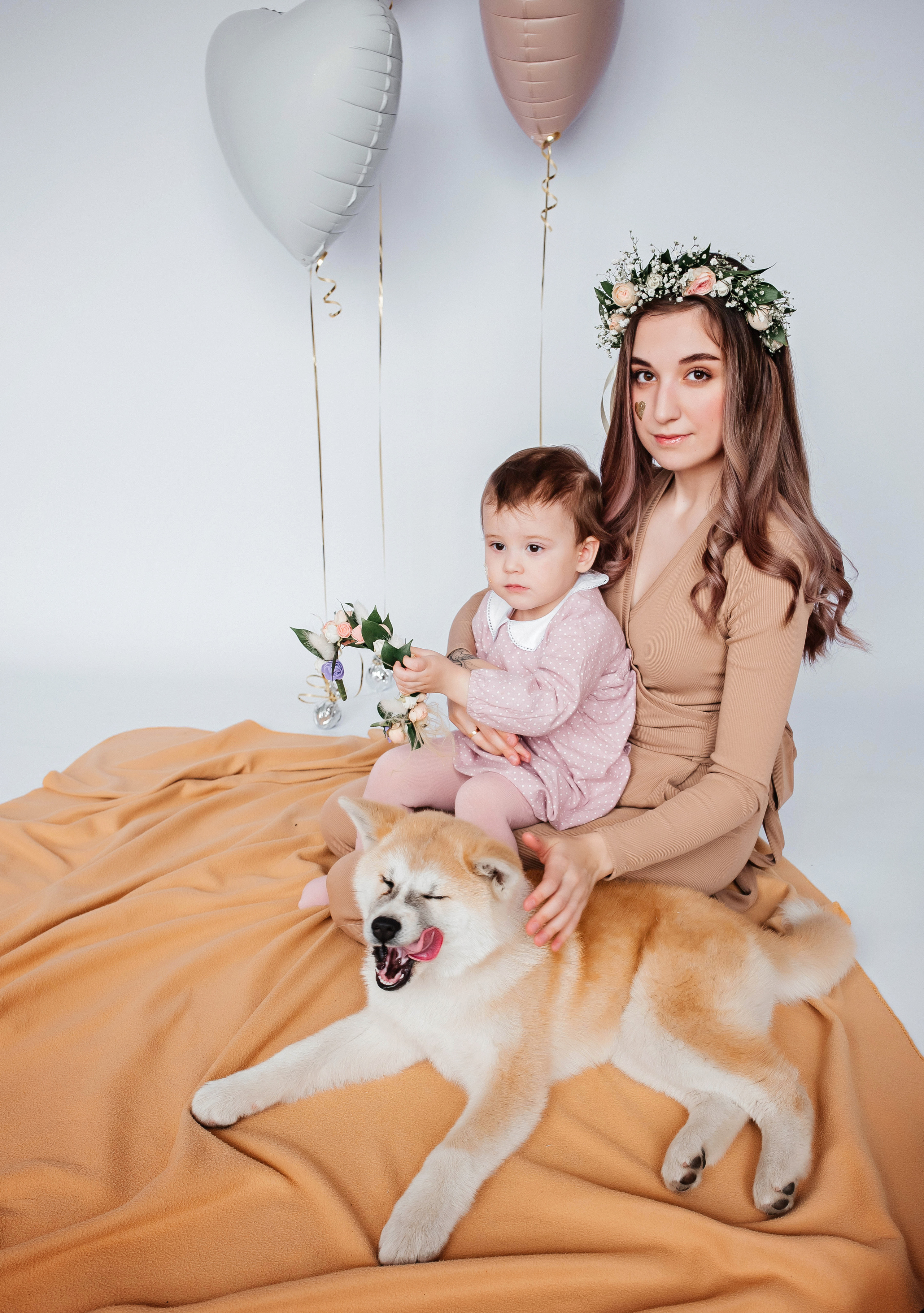 Фотодни со щенком. Детский и семейный фотограф выпускной альбом Приморско-Ахтарск