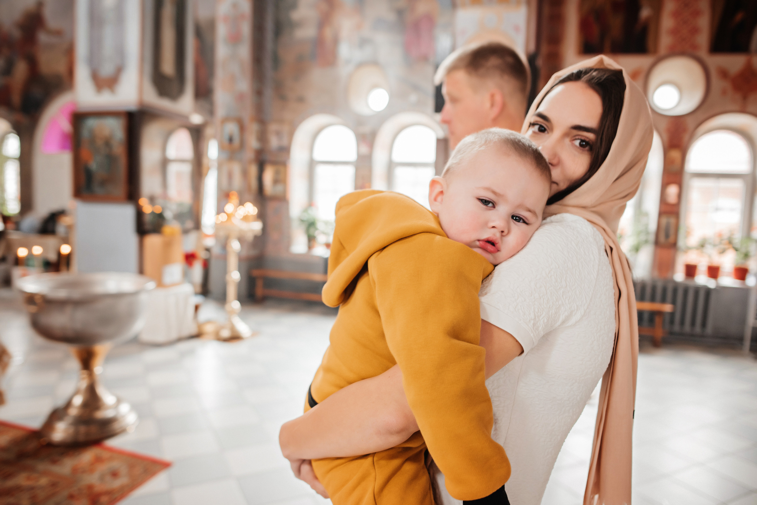 Крещение Ильи. Детский и семейный фотограф выпускной альбом Приморско-Ахтарск
