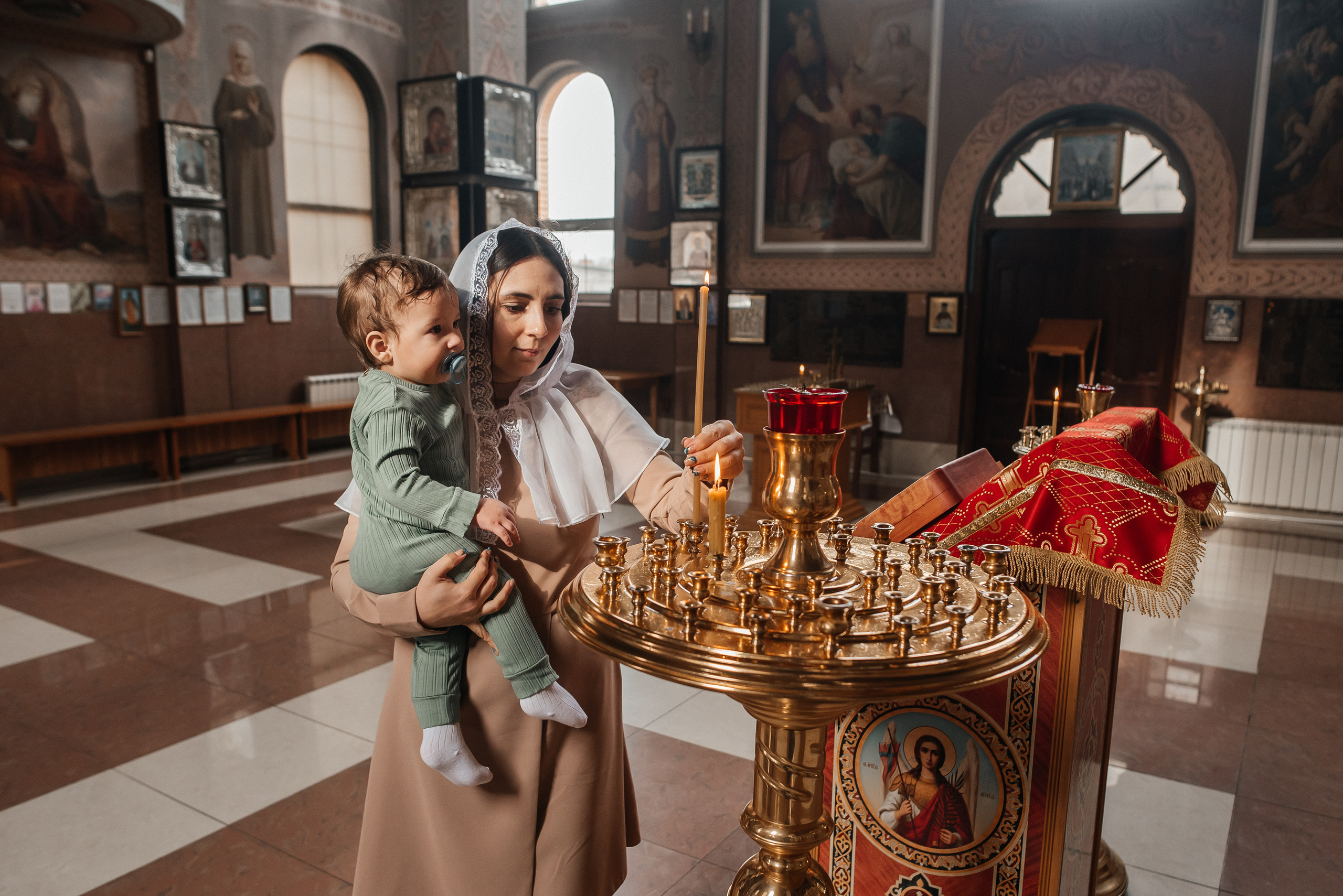 Крещение Марка. Детский и семейный фотограф выпускной альбом Приморско-Ахтарск