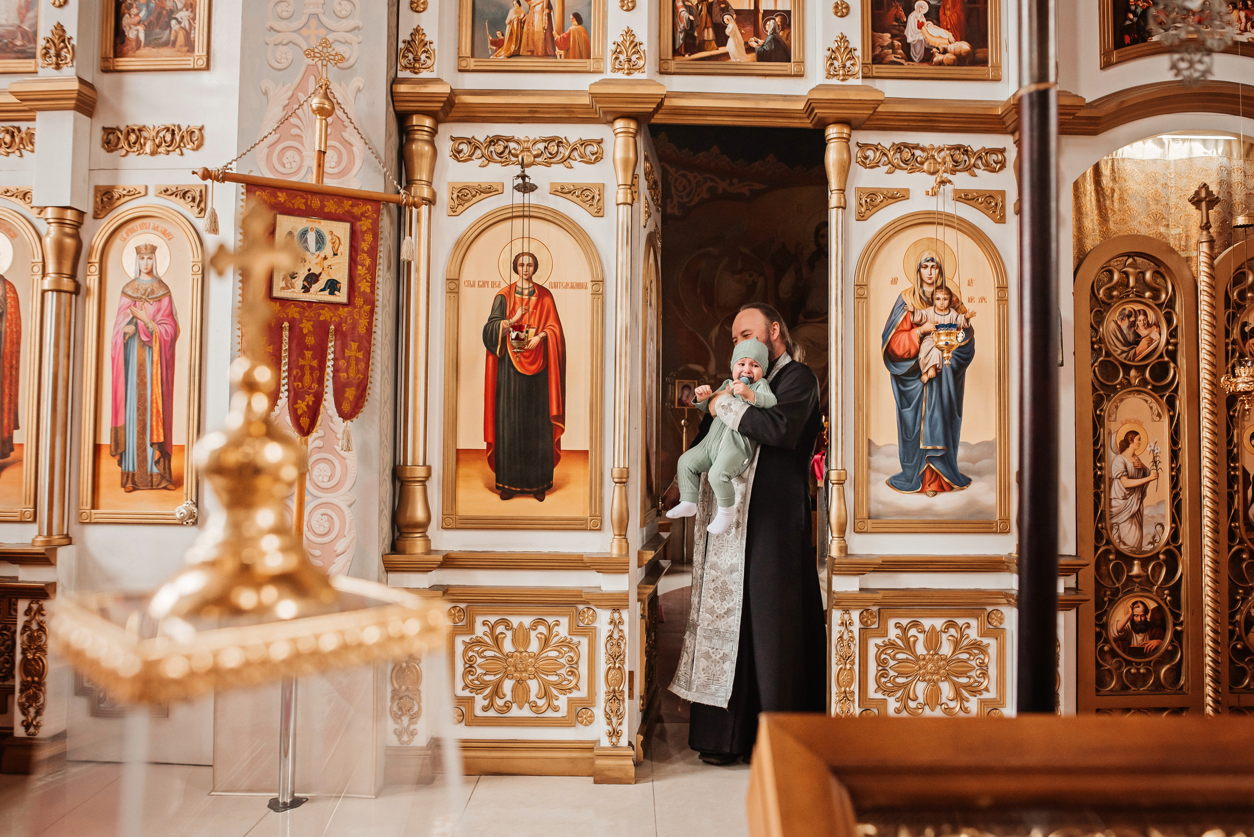Крещение Марка. Детский и семейный фотограф выпускной альбом Приморско-Ахтарск