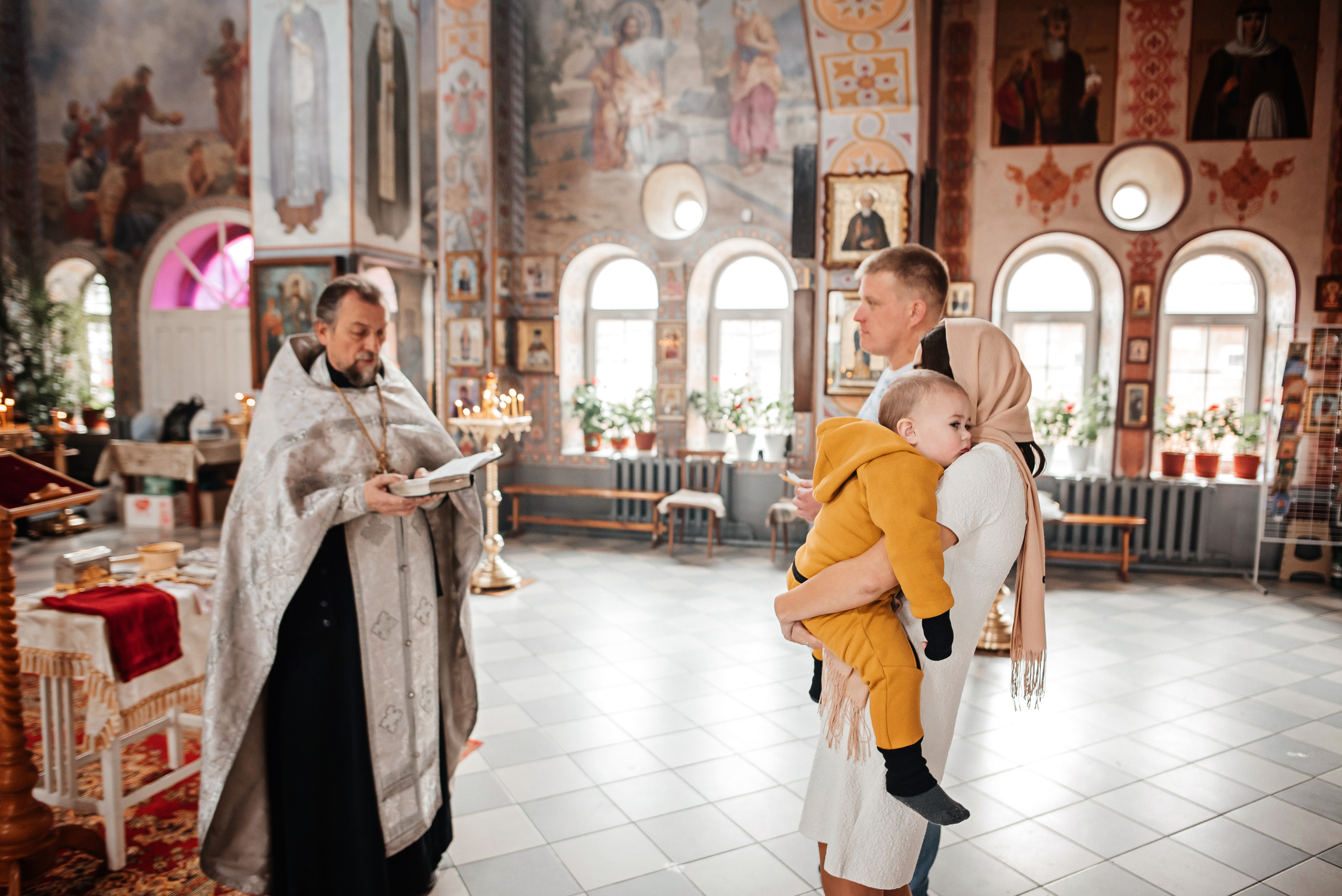 Крещение Ильи. Детский и семейный фотограф выпускной альбом Приморско-Ахтарск