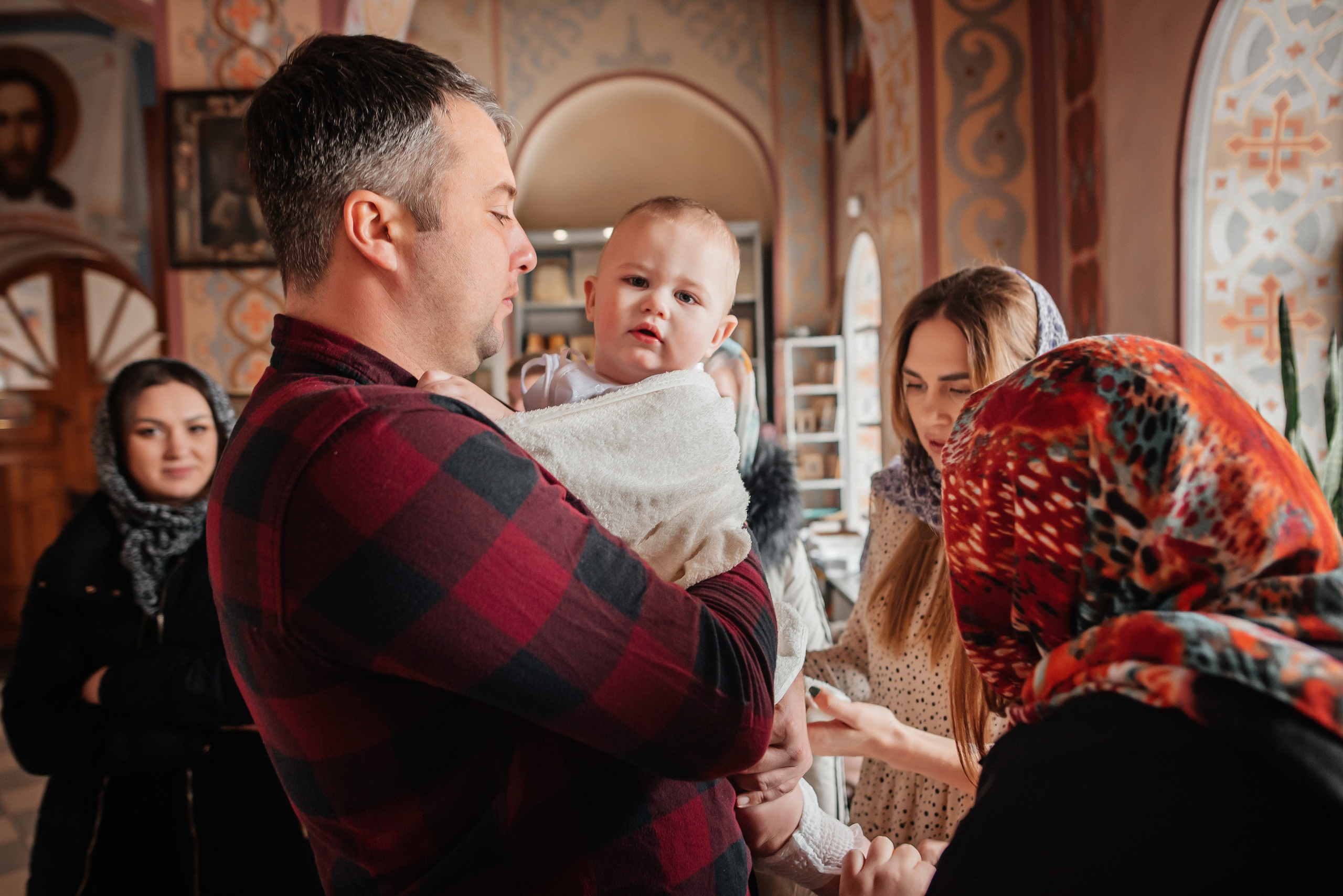 Крещение Ильи. Детский и семейный фотограф выпускной альбом Приморско-Ахтарск