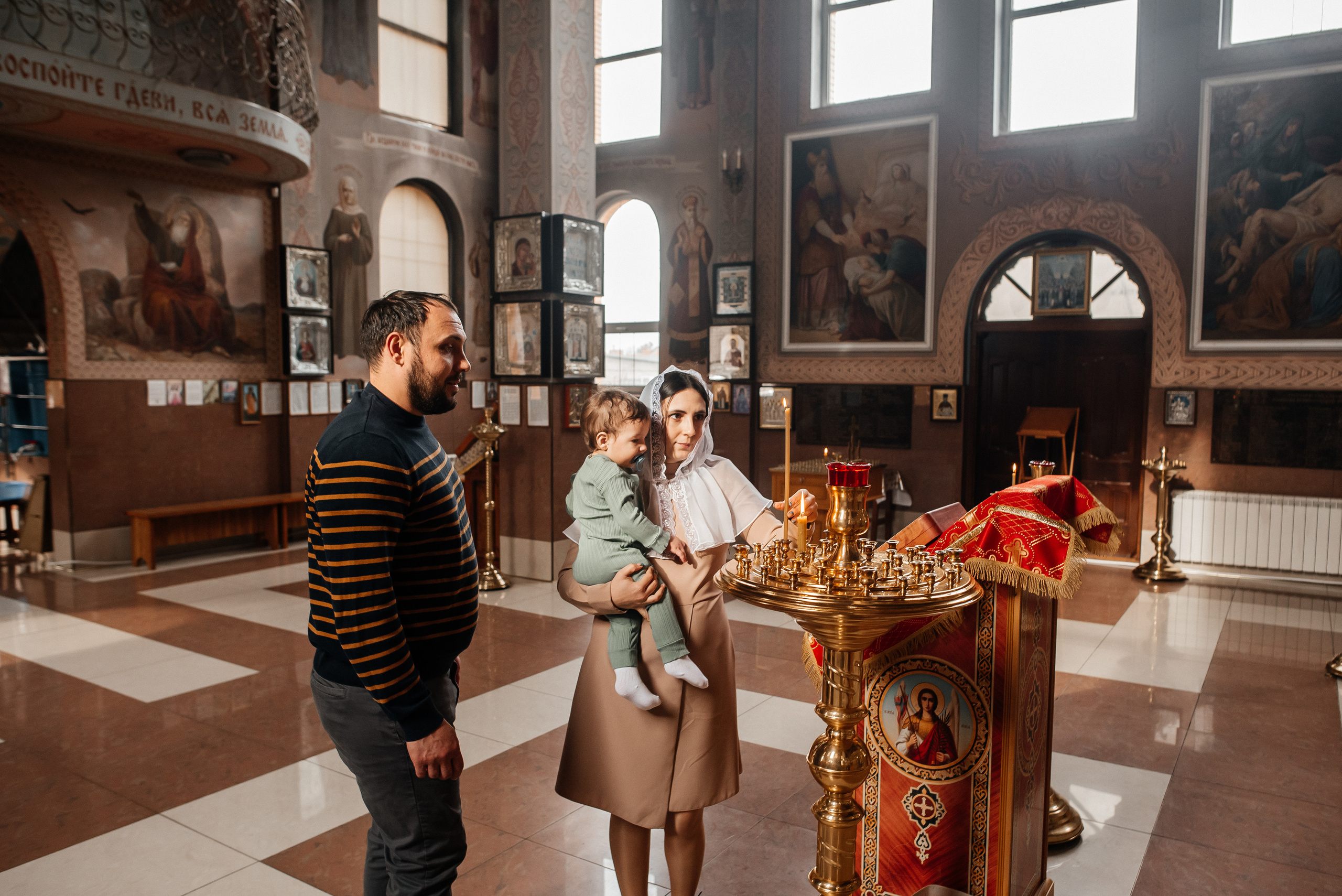 Крещение Марка. Детский и семейный фотограф выпускной альбом Приморско-Ахтарск