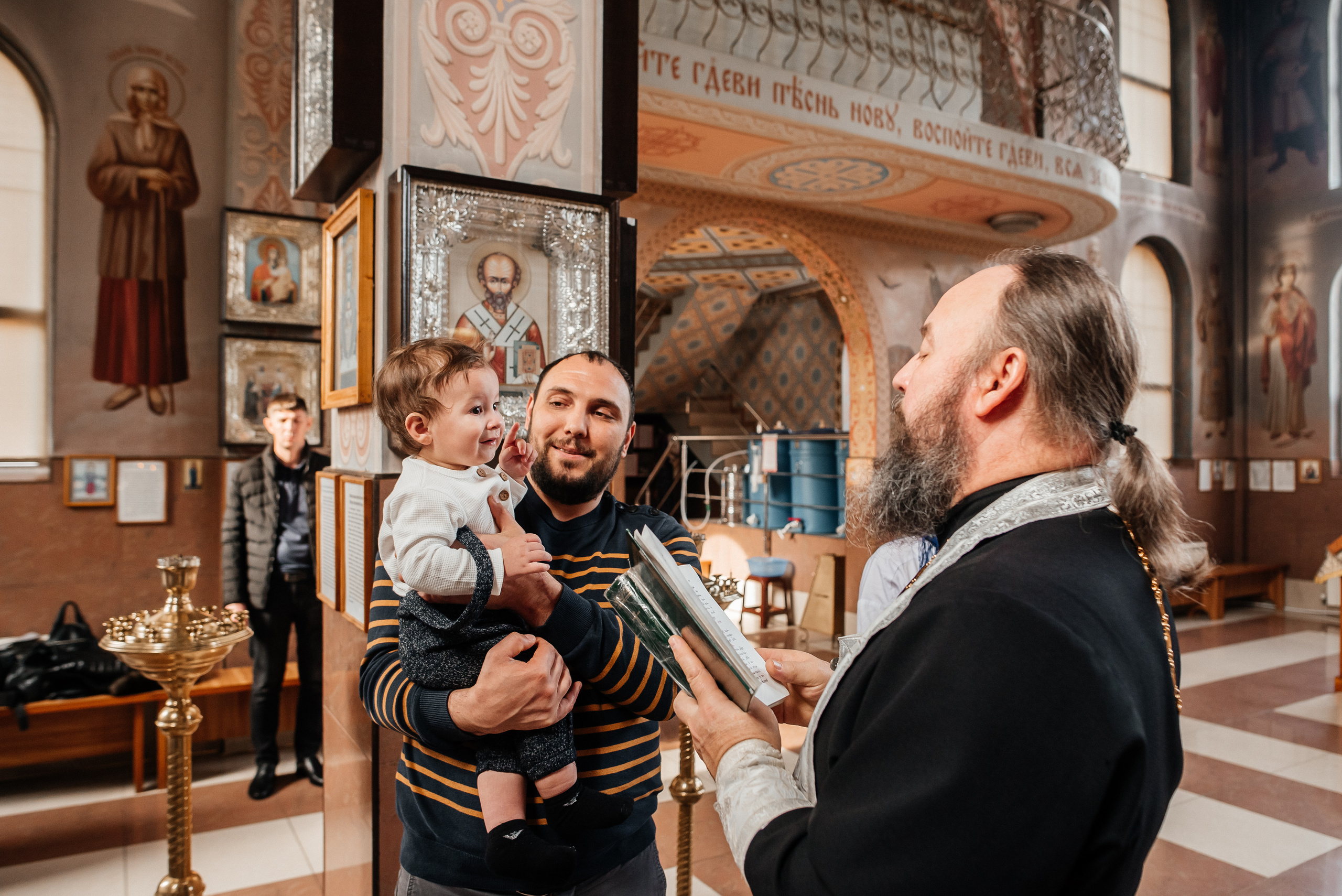 Крещение Марка. Детский и семейный фотограф выпускной альбом Приморско-Ахтарск