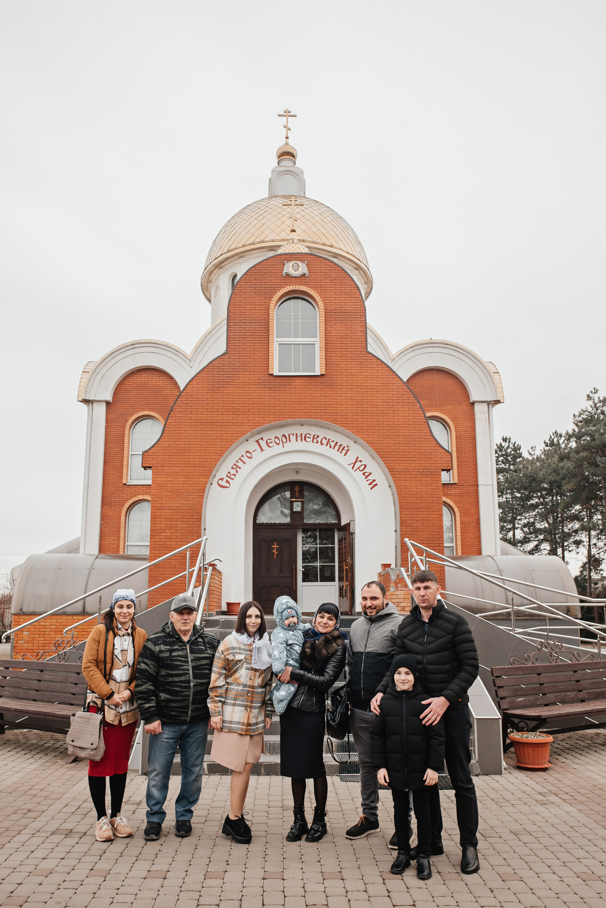 Крещение Марка. Детский и семейный фотограф выпускной альбом Приморско-Ахтарск