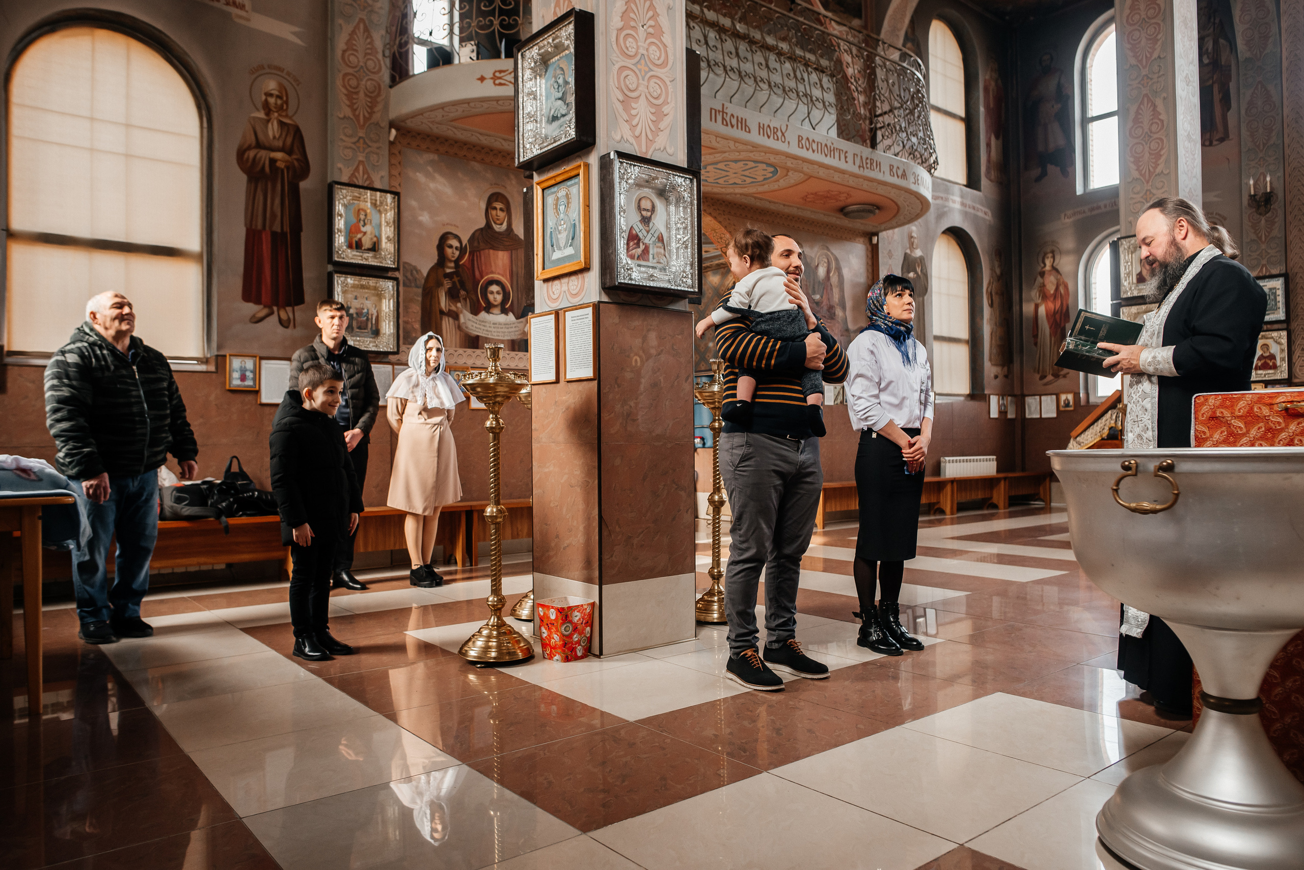 Крещение Марка. Детский и семейный фотограф выпускной альбом Приморско-Ахтарск